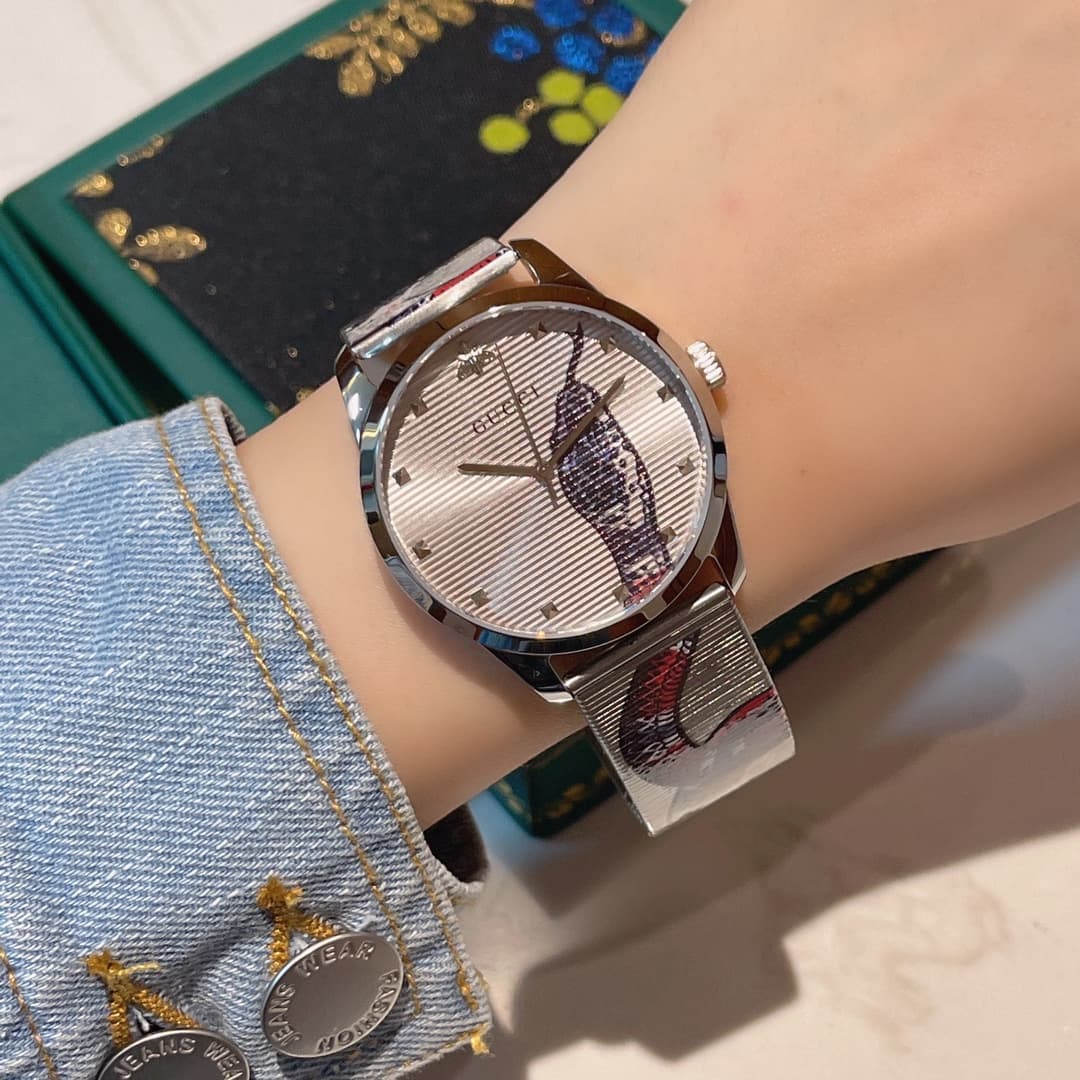Gucci Green Watch YA126284