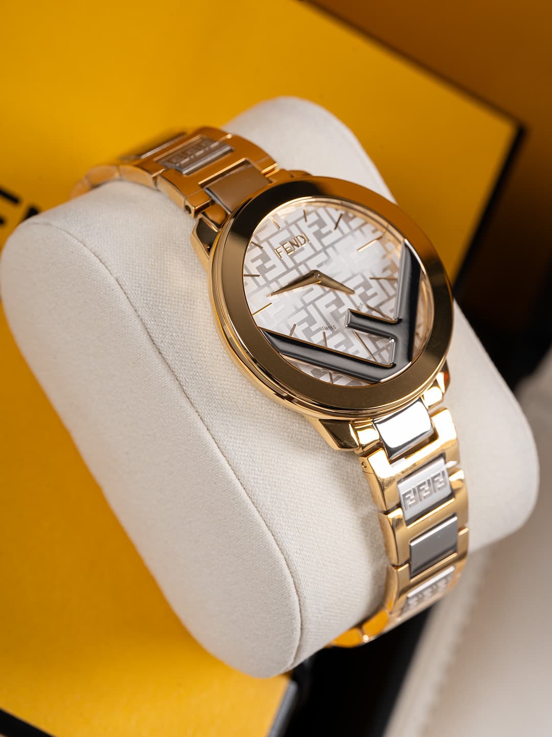 Fendi Gold Mini Watch