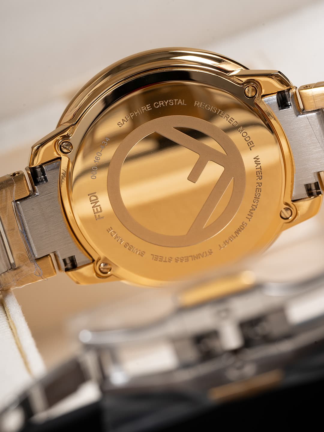 Fendi Gold Mini Watch