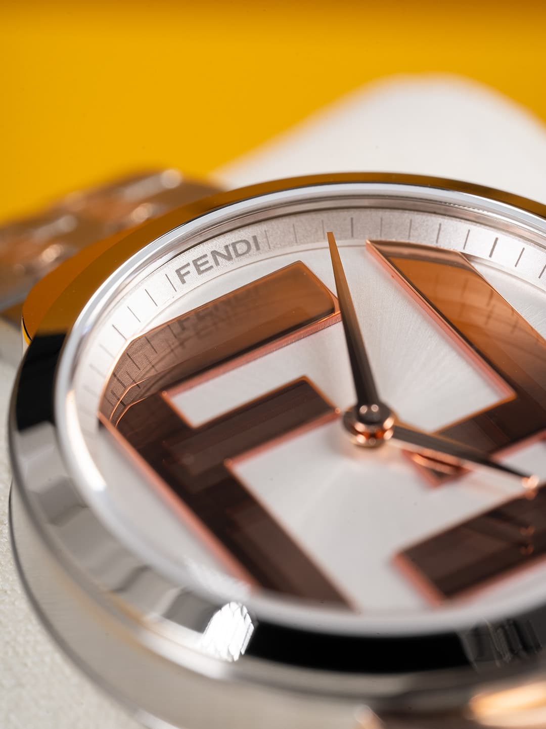Fendi Gold Mini Watch
