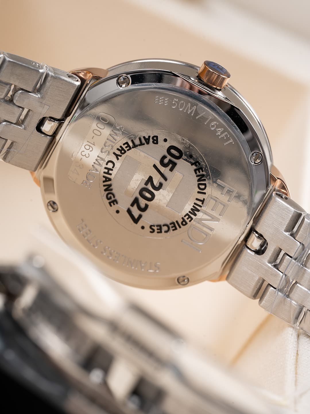 Fendi Gold Mini Watch