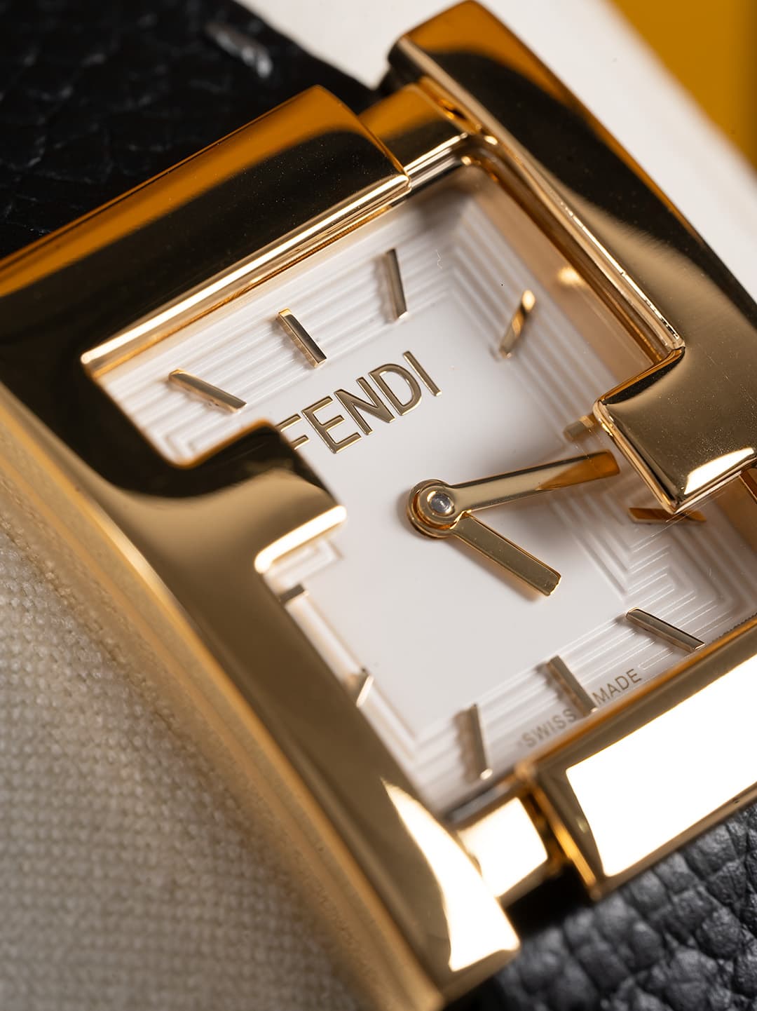 Fendi Gold Mini Watch