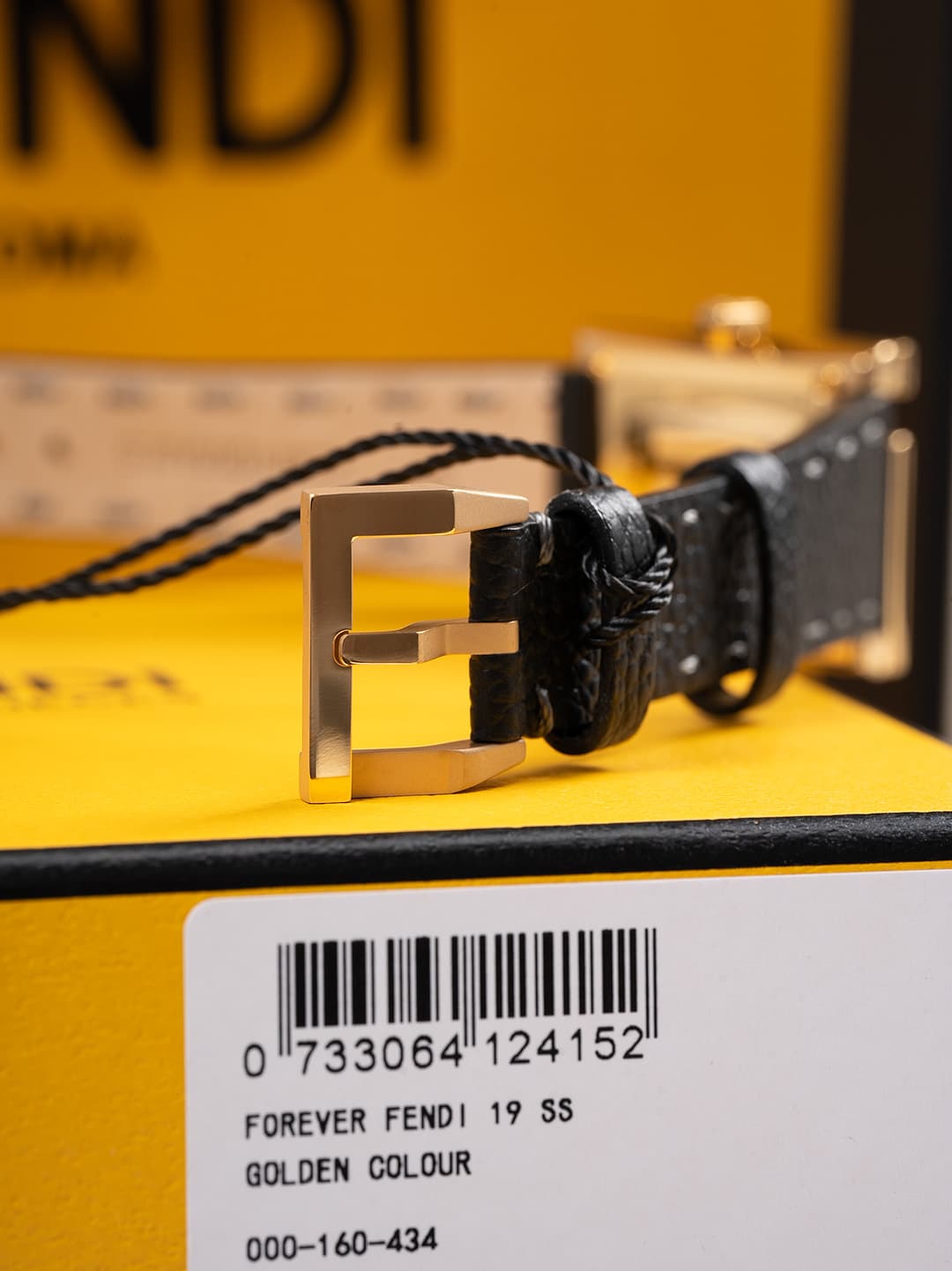 Fendi Gold Mini Watch