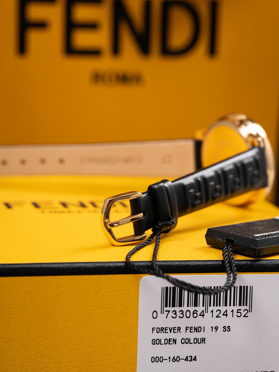 Fendi Gold Mini Watch