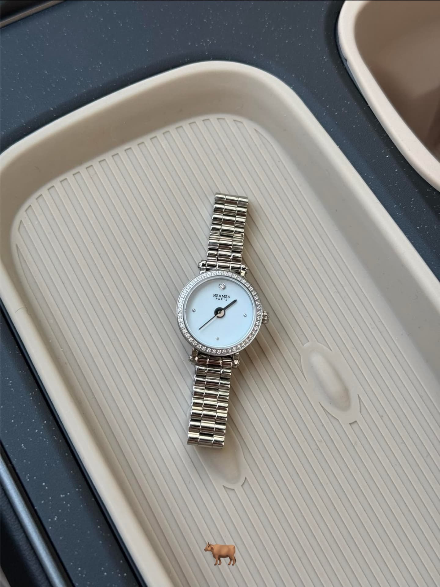 Hermes Gold Mini Watch