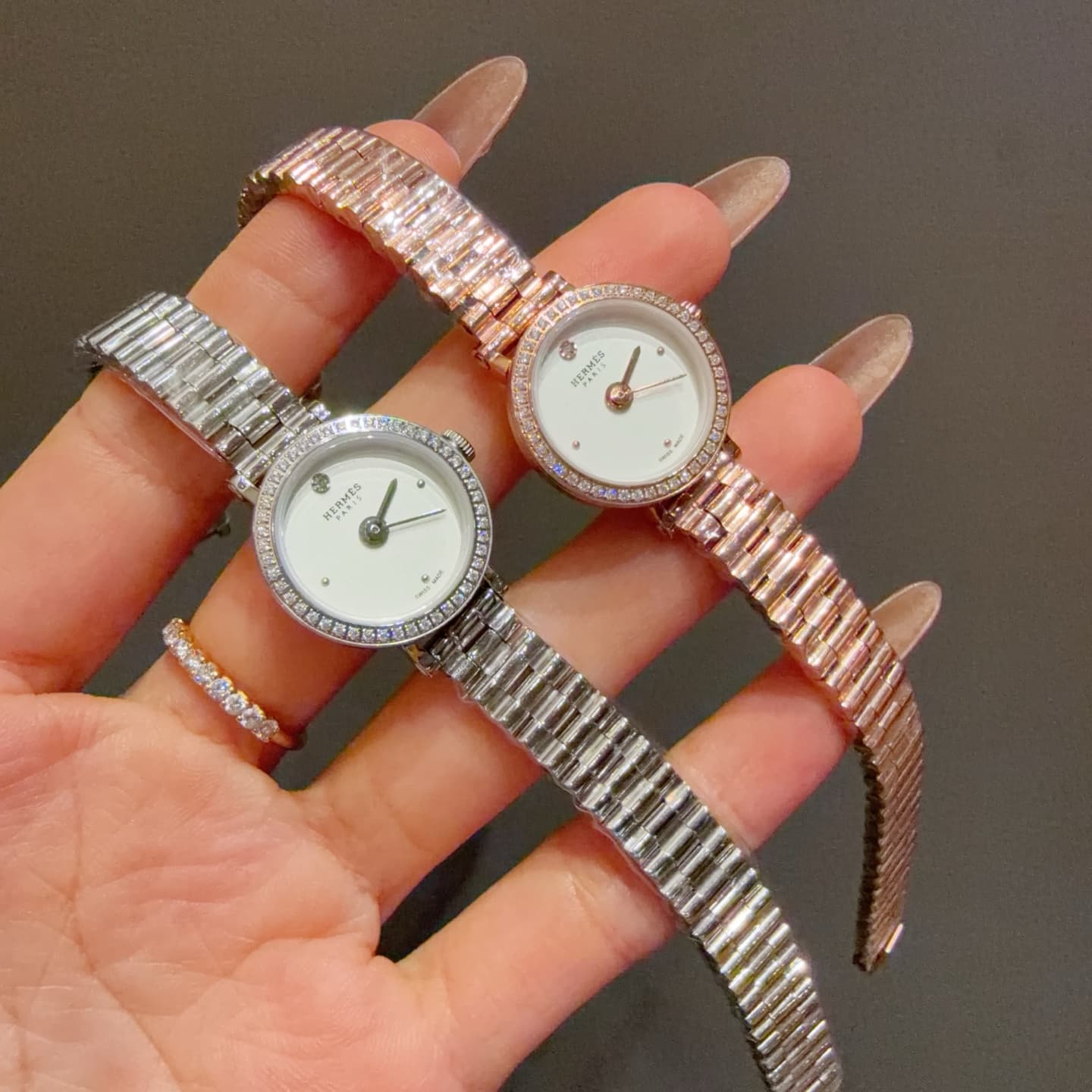 Hermes Gold Mini Watch