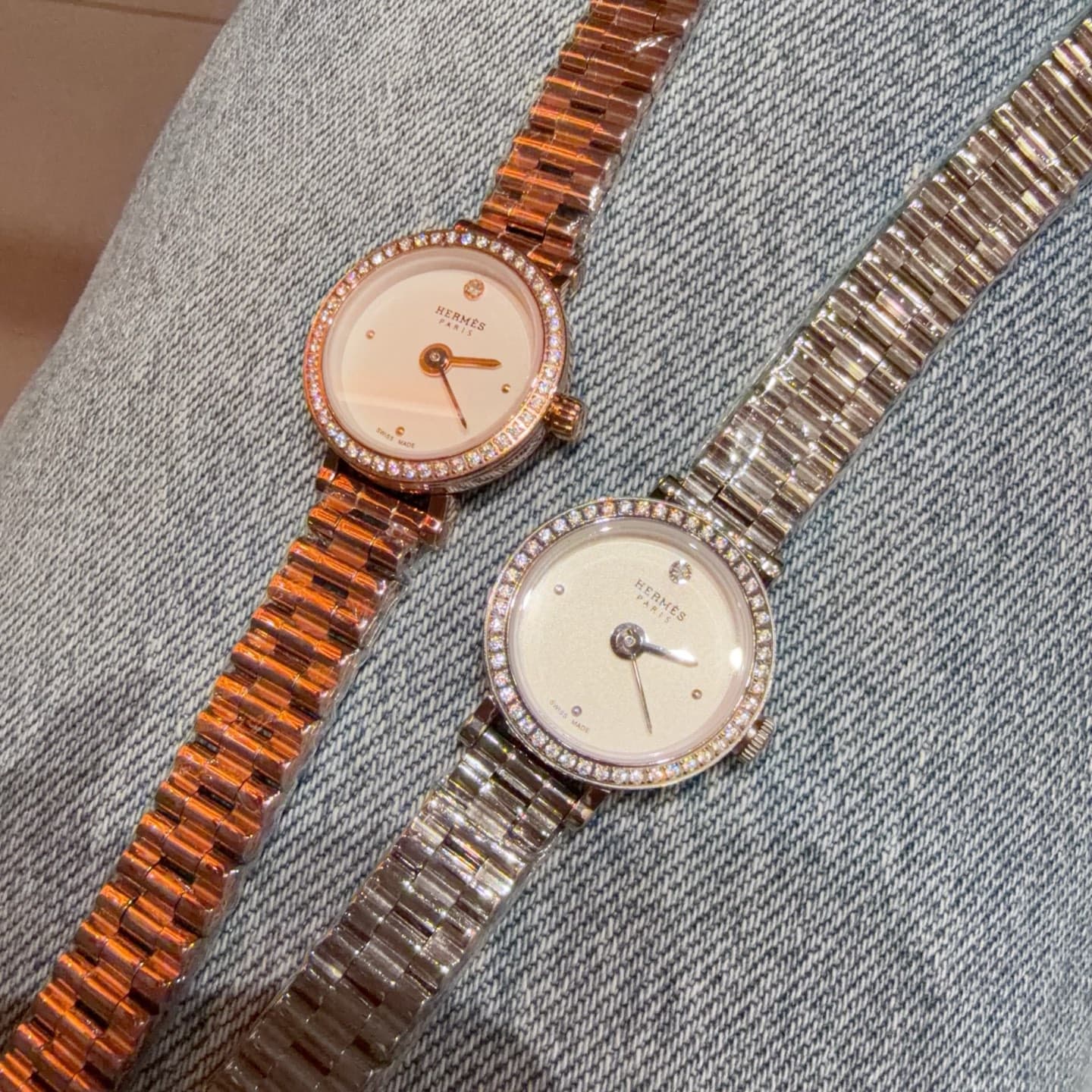 Hermes Gold Mini Watch