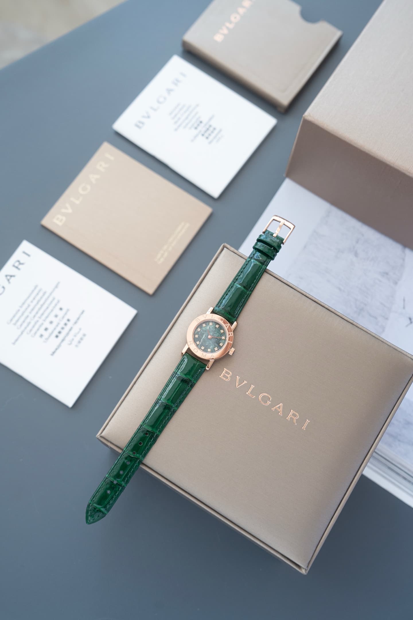 Bottega Veneta Cream Watch