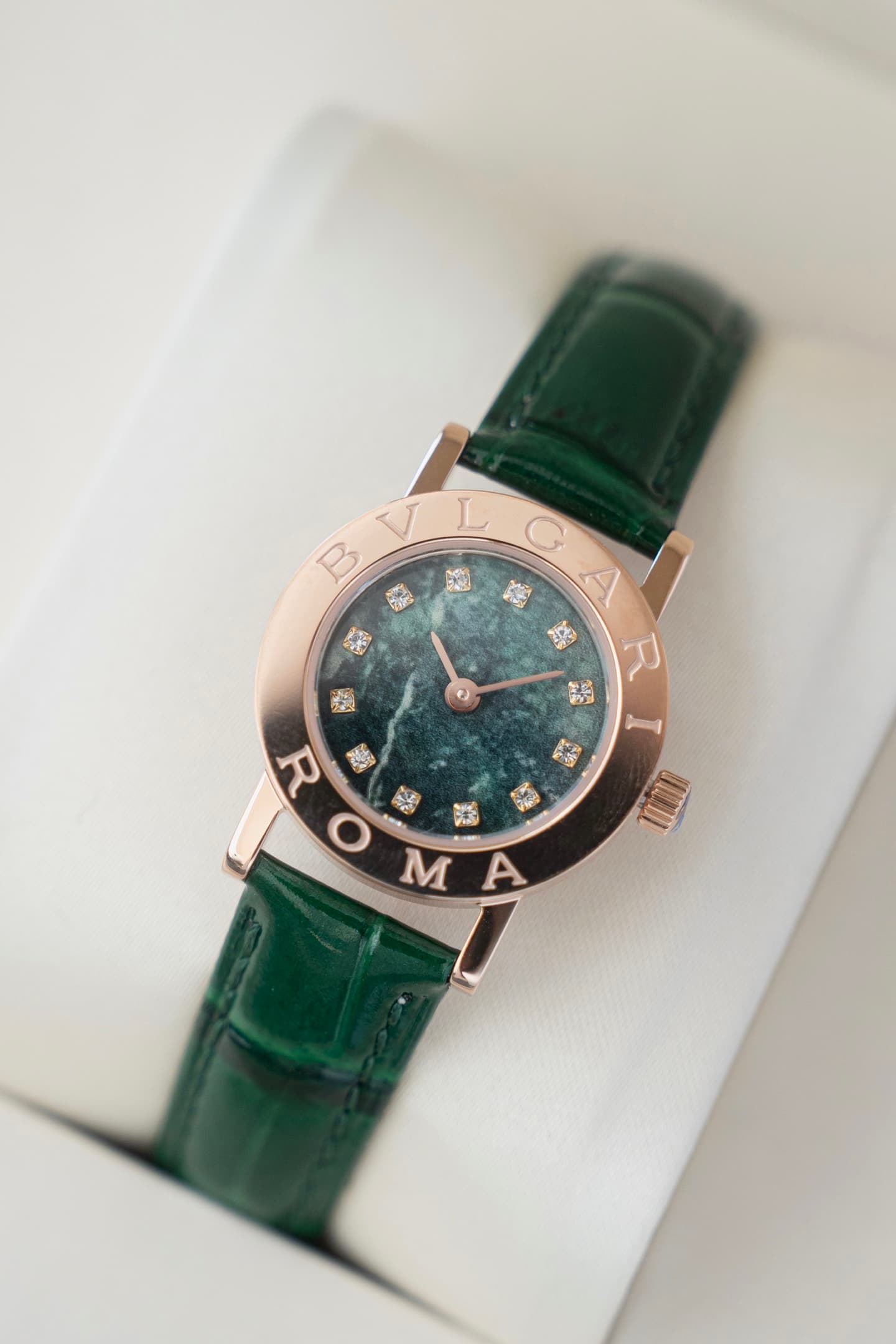 Bottega Veneta Cream Watch