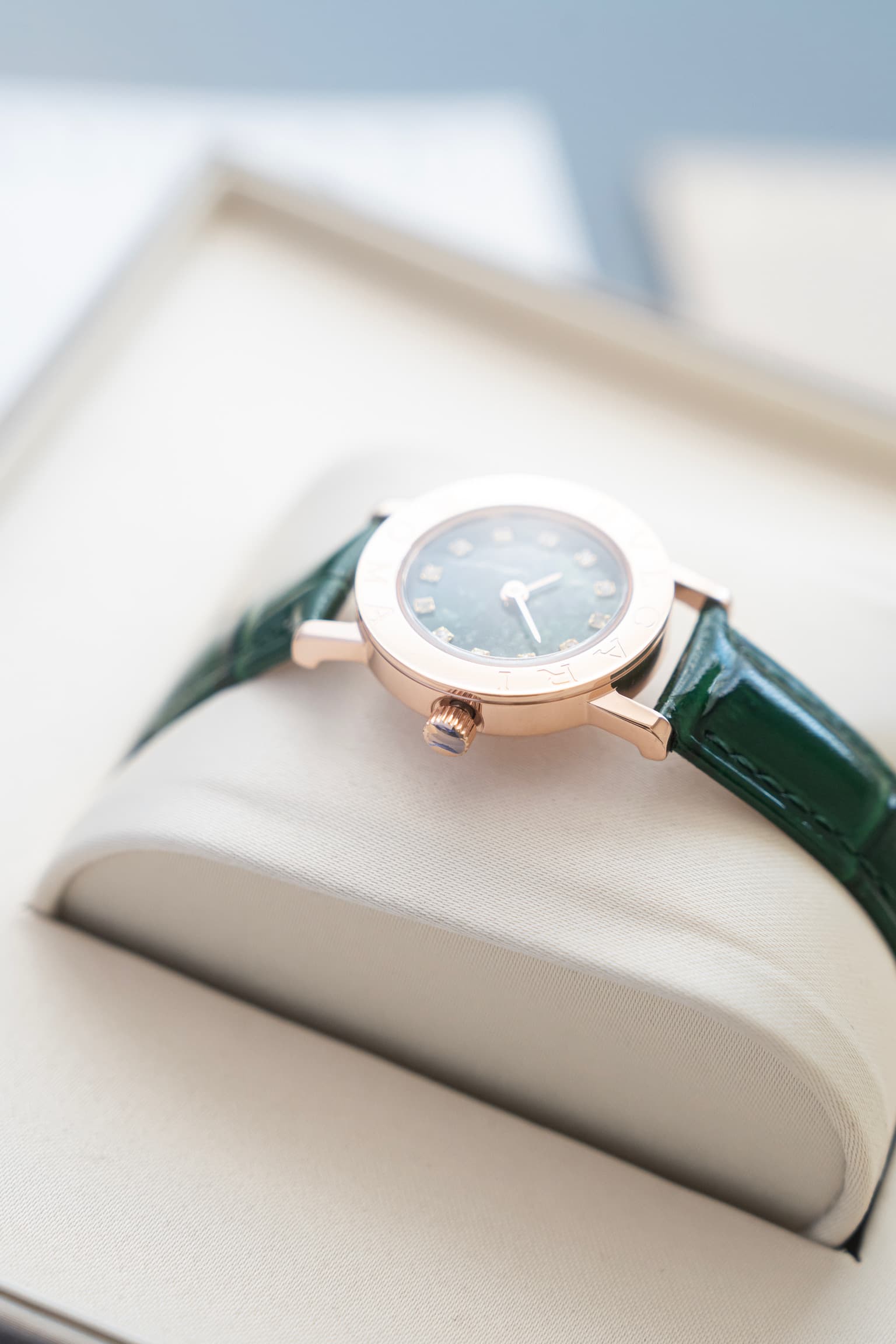 Bottega Veneta Cream Watch