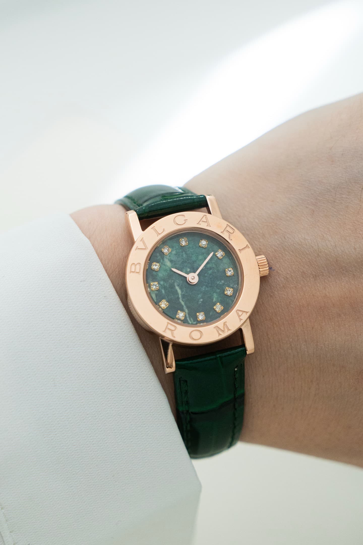 Bottega Veneta Cream Watch