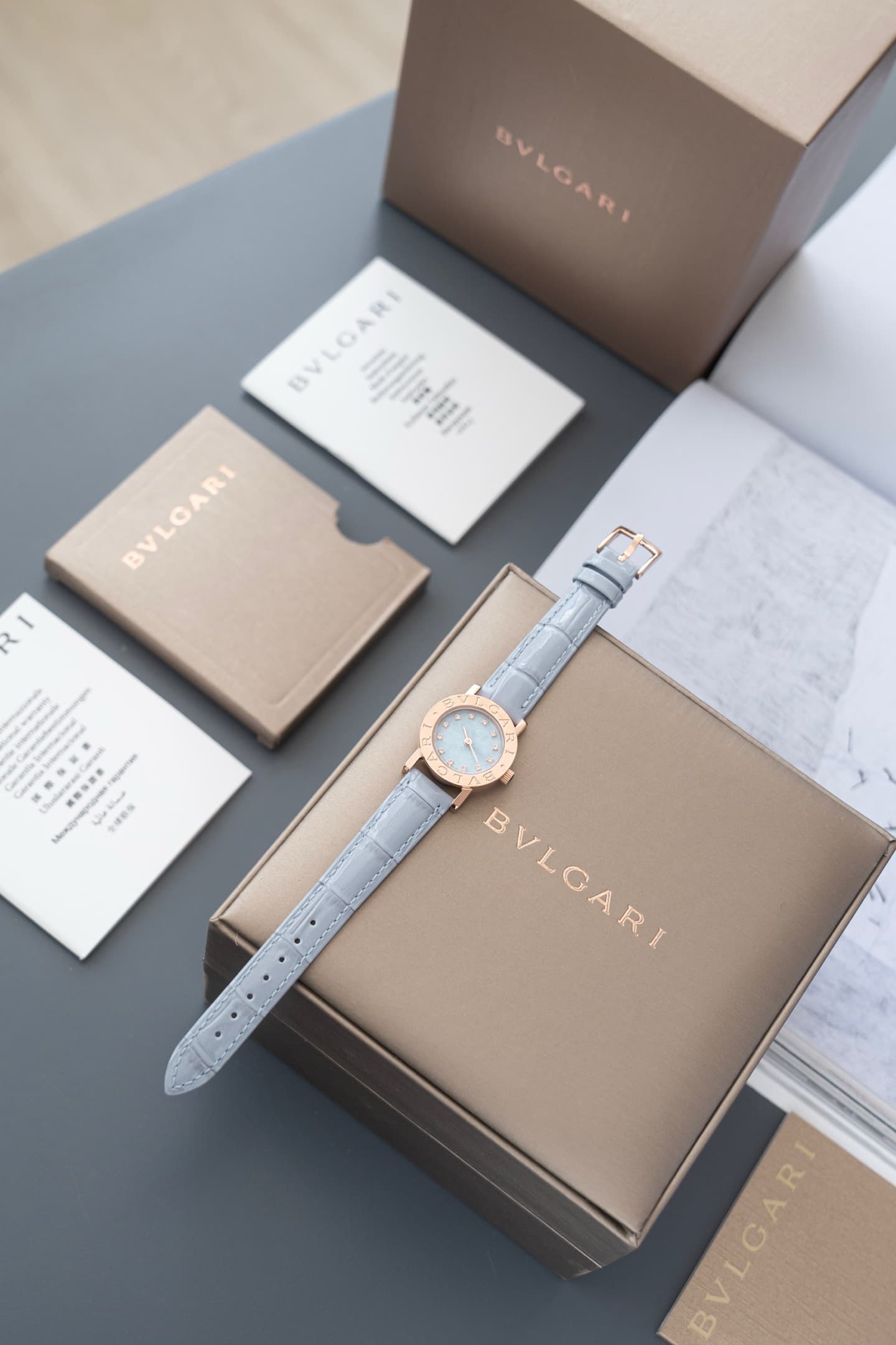 Bottega Veneta Cream Watch