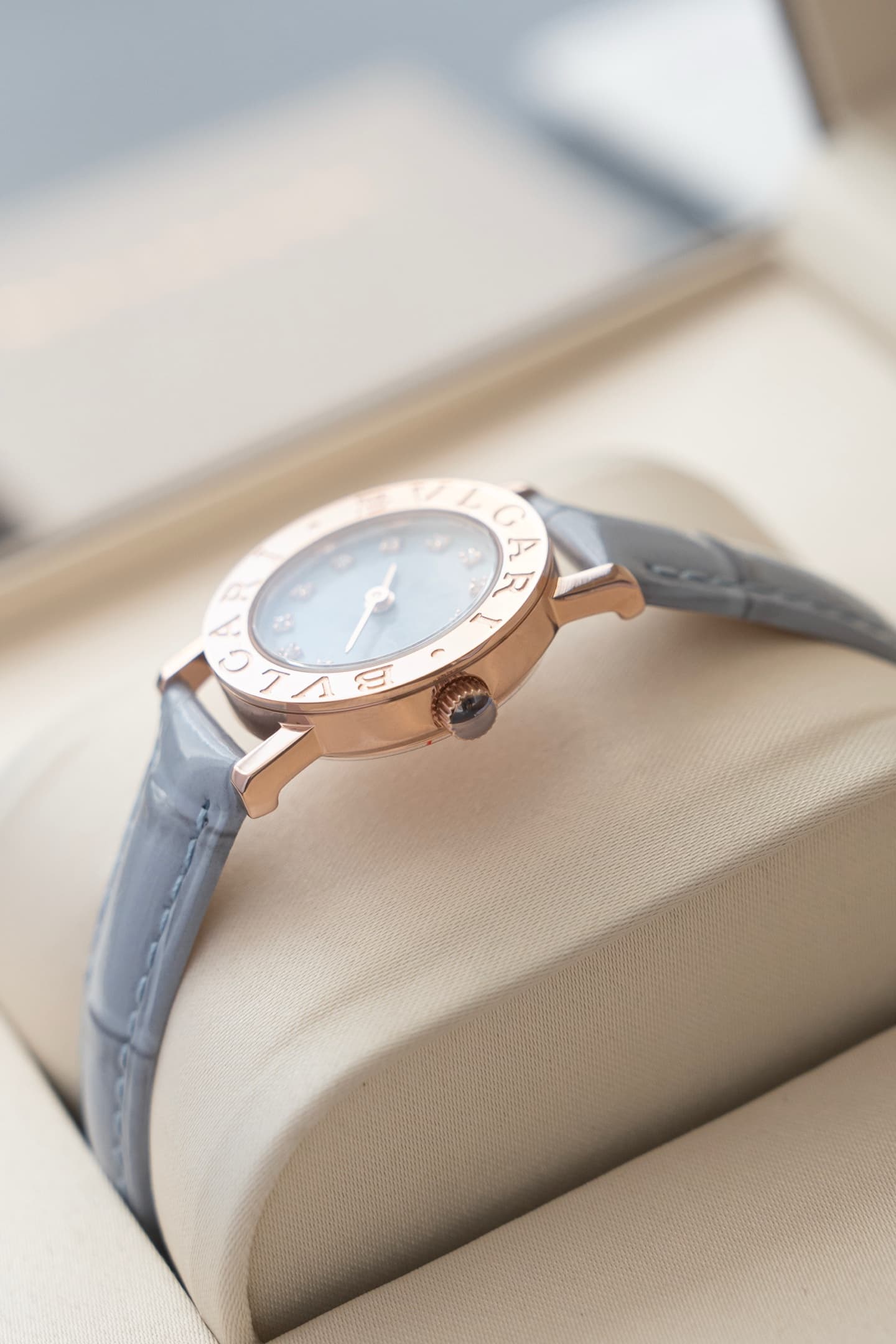 Bottega Veneta Cream Watch