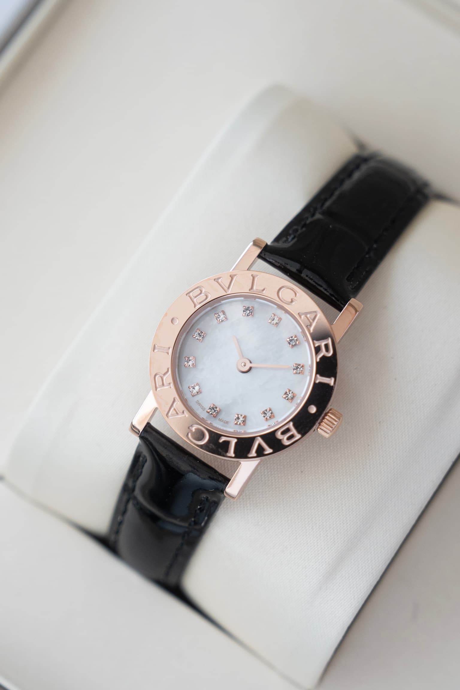 Bottega Veneta Cream Watch
