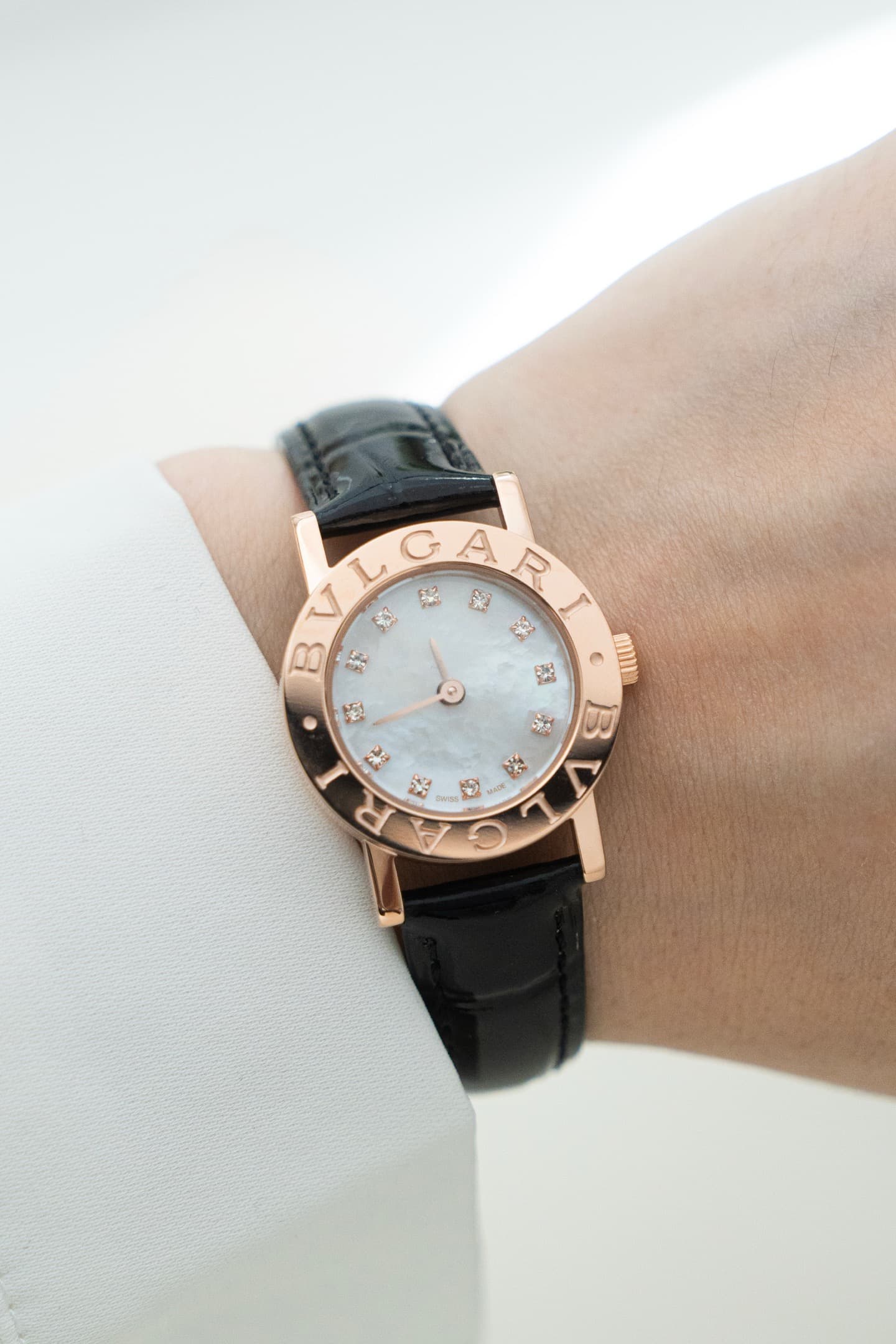 Bottega Veneta Cream Watch