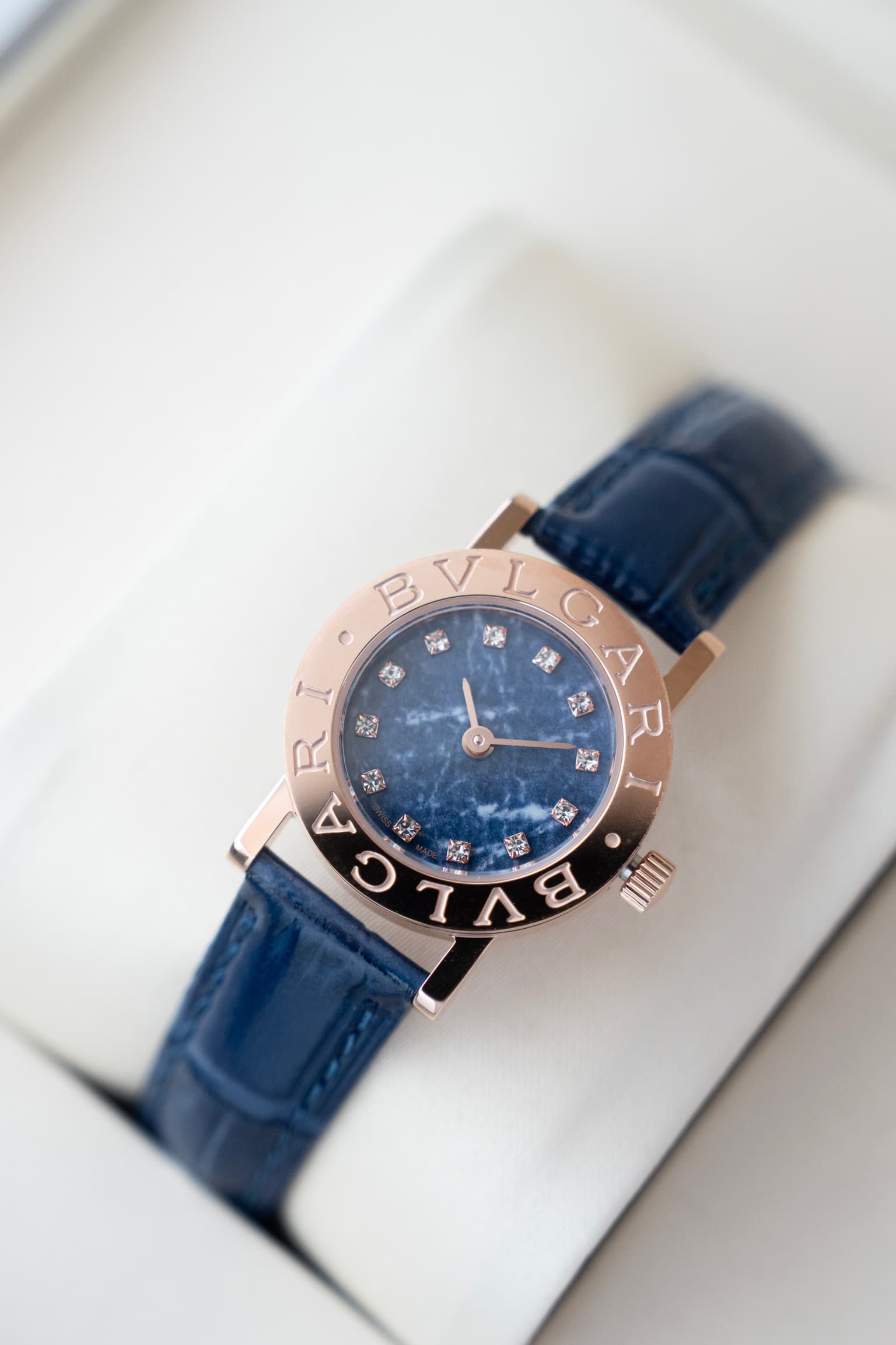 Bottega Veneta Cream Watch