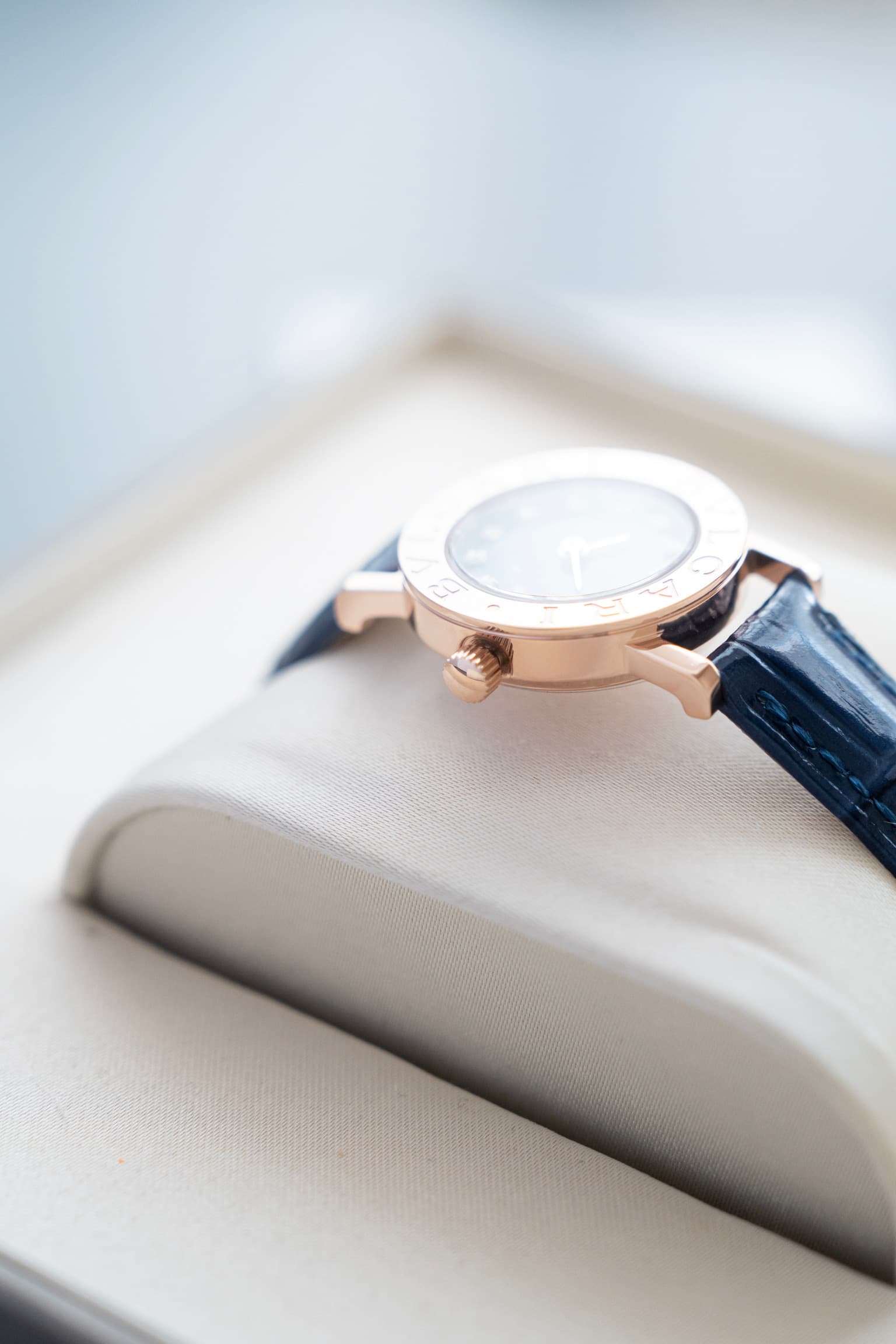 Bottega Veneta Cream Watch