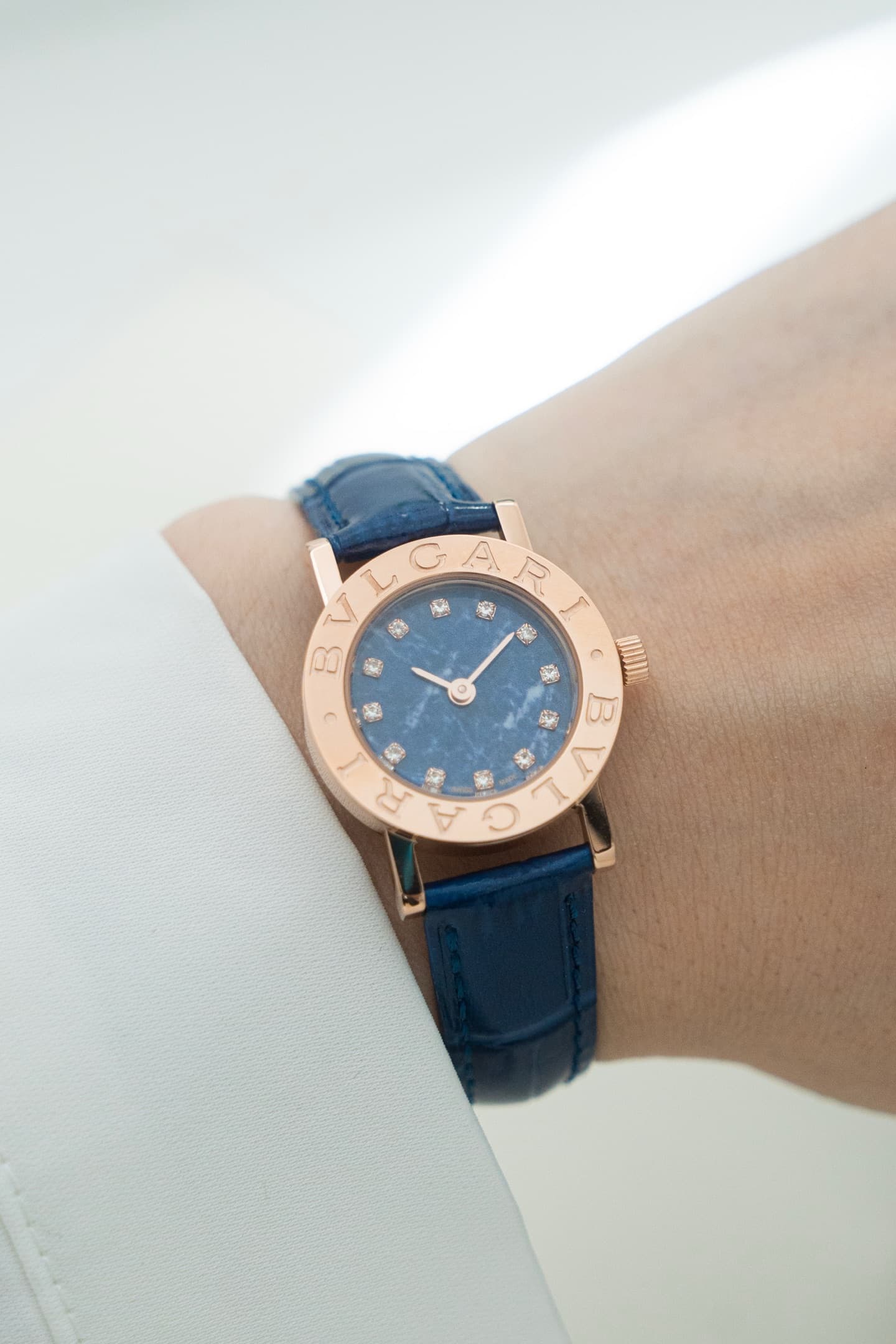 Bottega Veneta Cream Watch