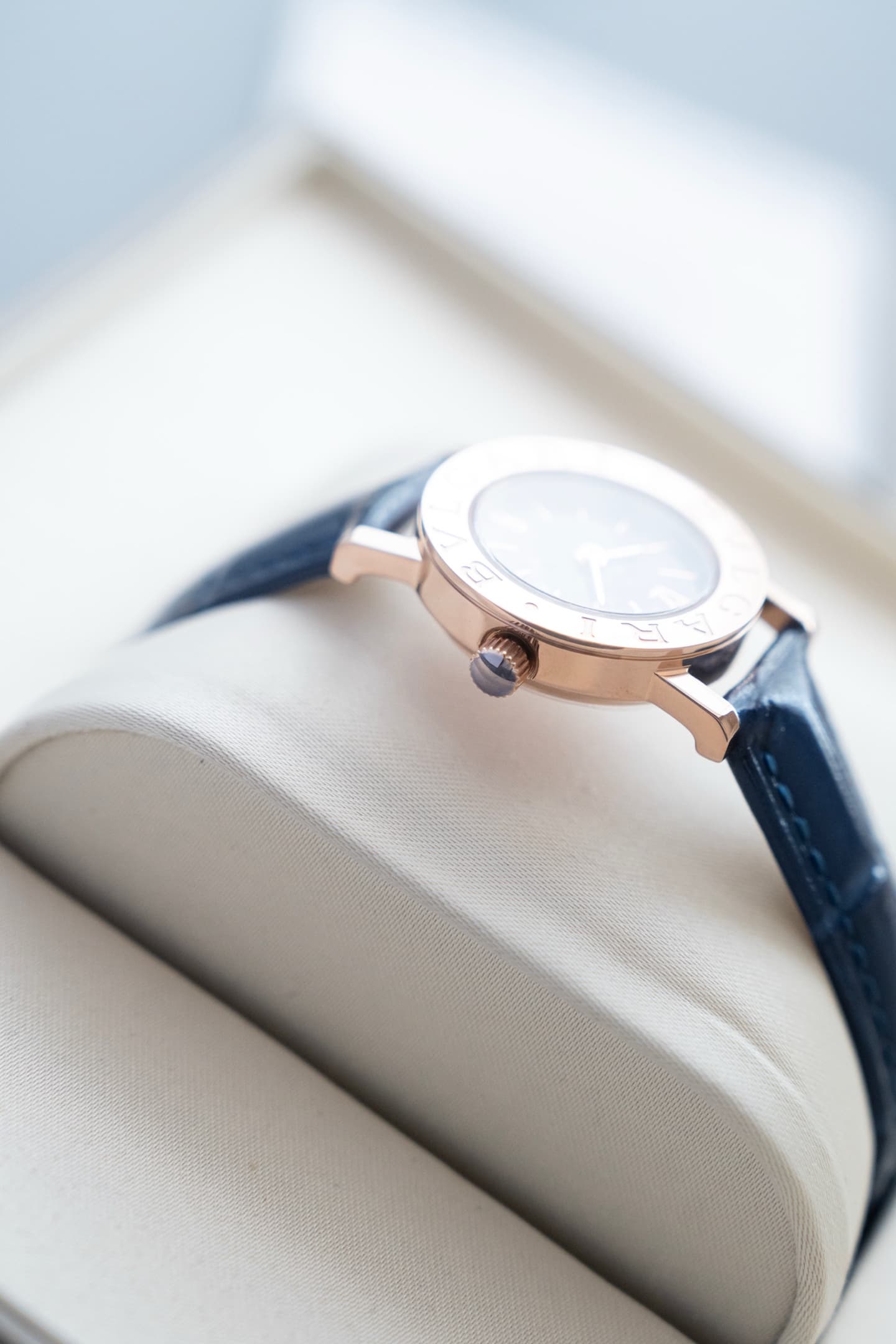 Bottega Veneta Cream Watch