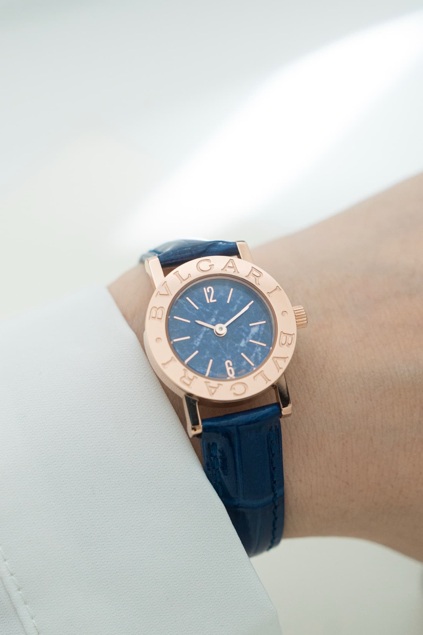 Bottega Veneta Cream Watch