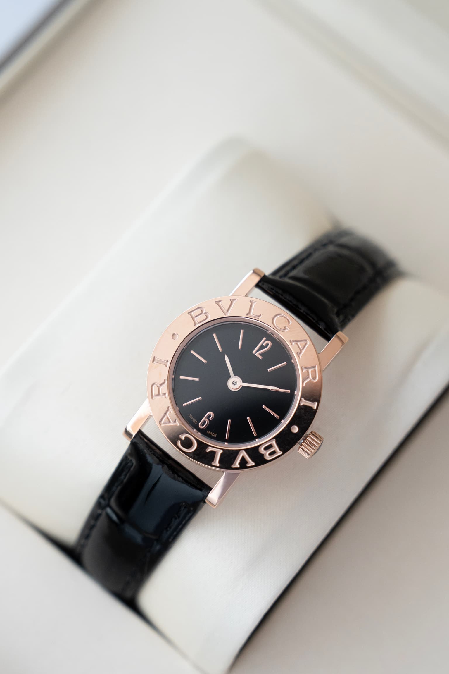 Bottega Veneta Cream Watch