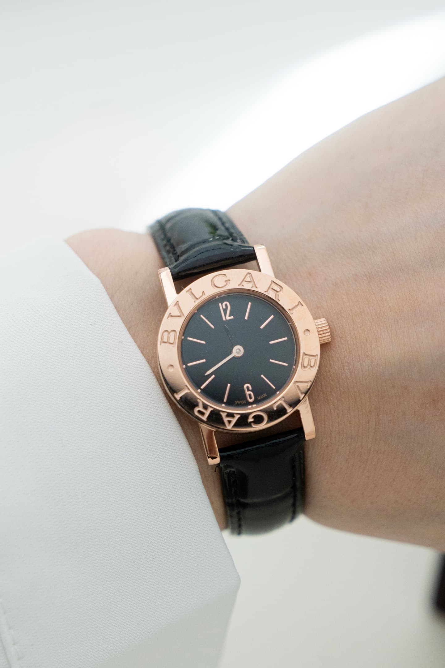 Bottega Veneta Cream Watch