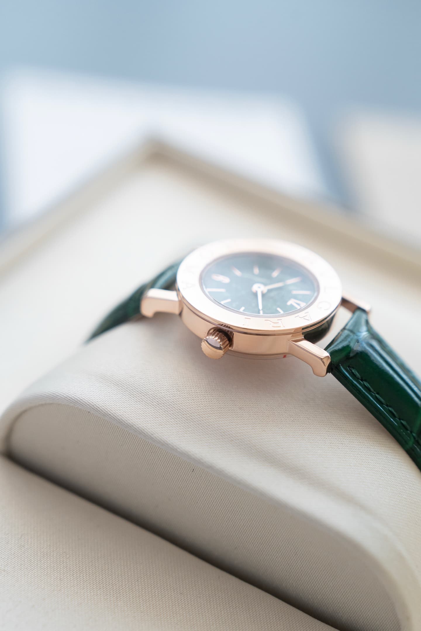 Bottega Veneta Cream Watch