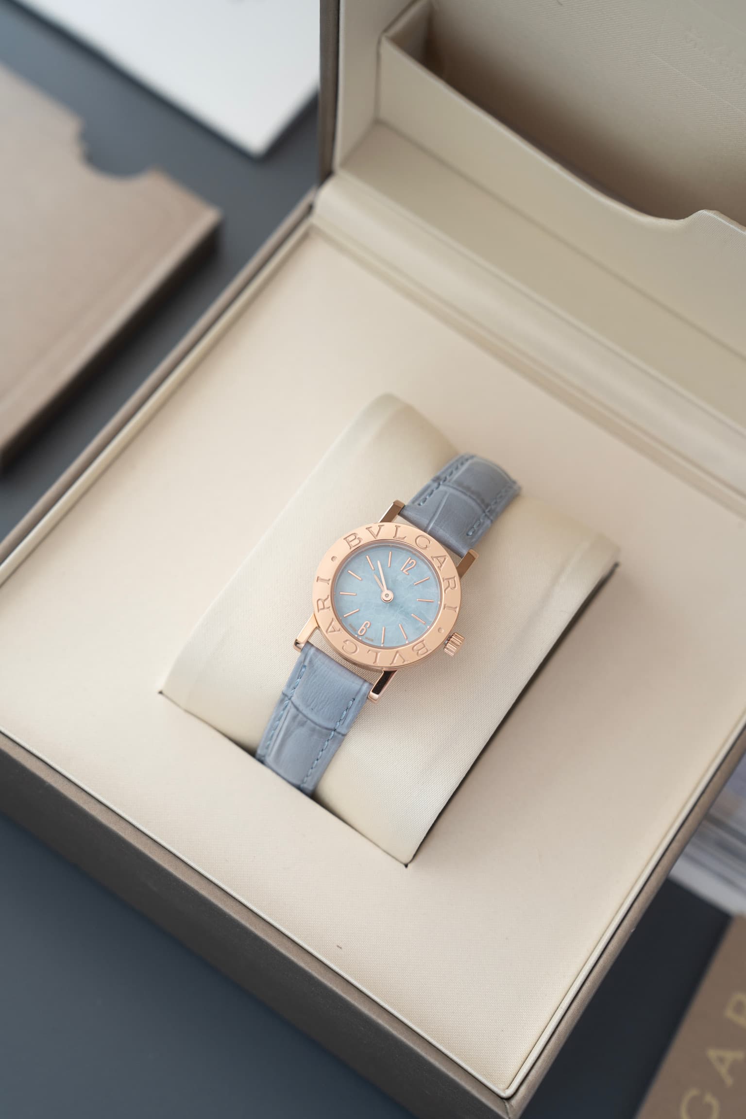 Bottega Veneta Cream Watch