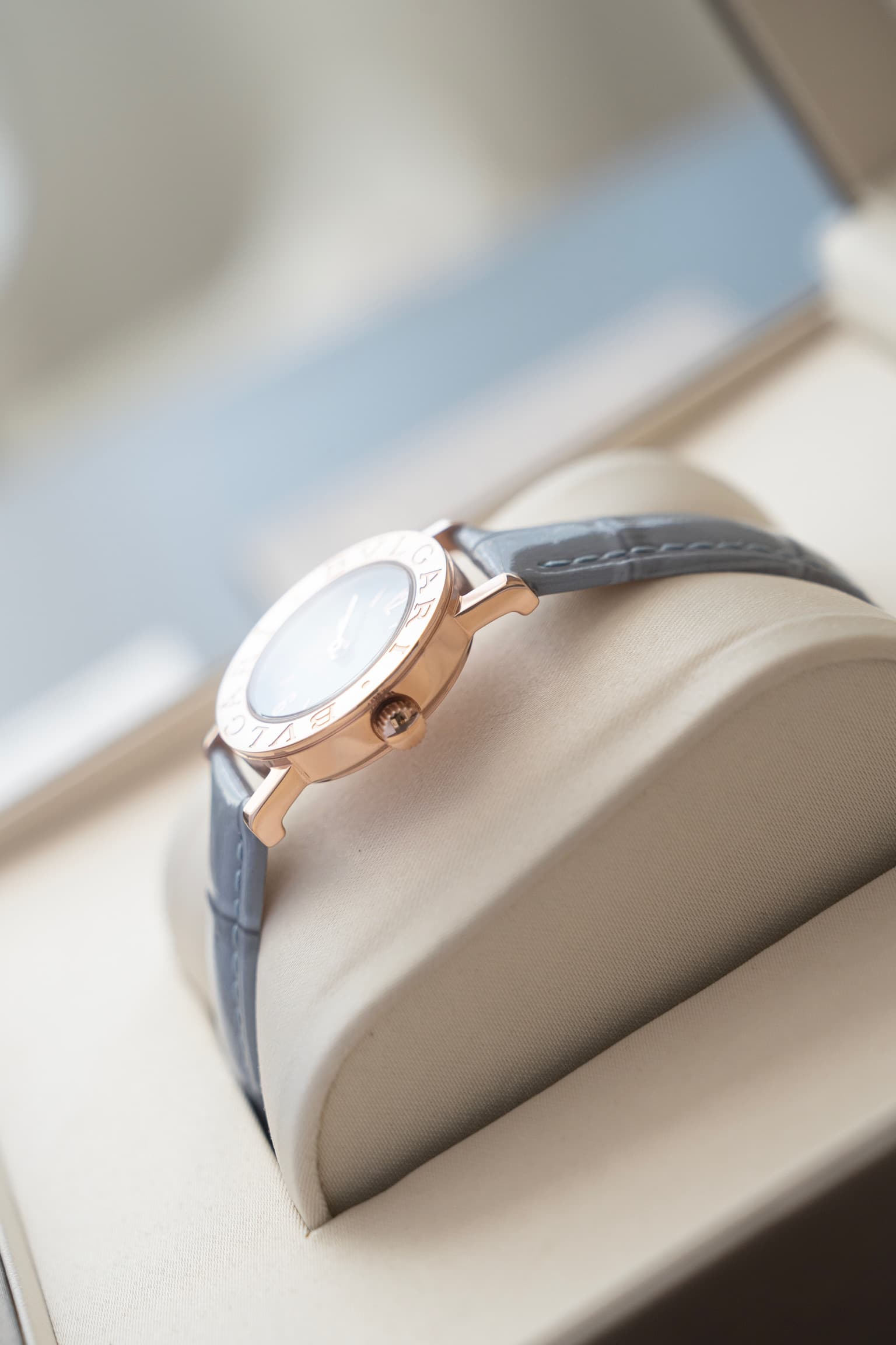 Bottega Veneta Cream Watch