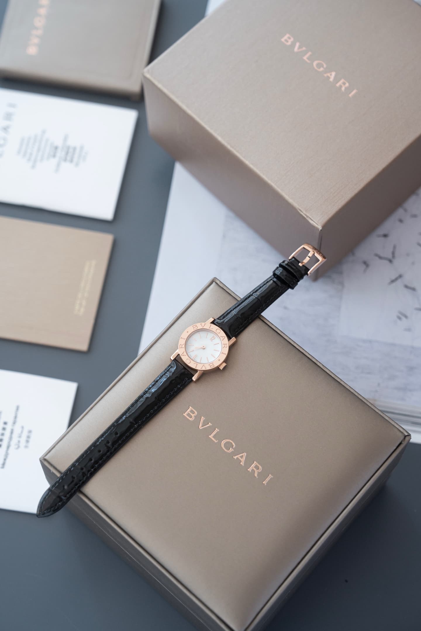 Bottega Veneta Cream Watch