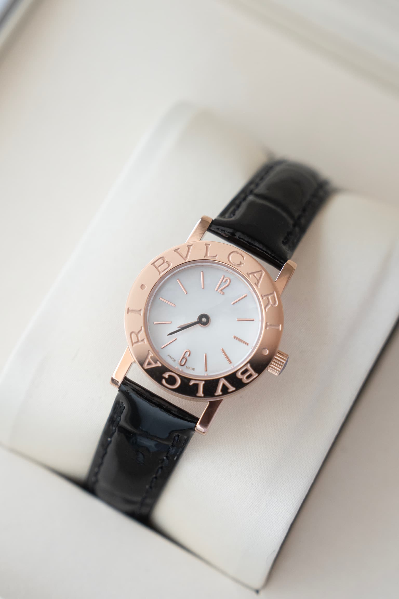 Bottega Veneta Cream Watch
