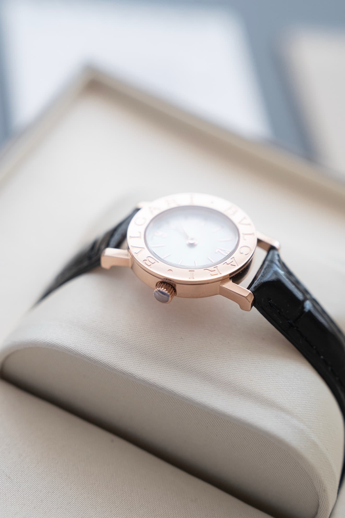 Bottega Veneta Cream Watch