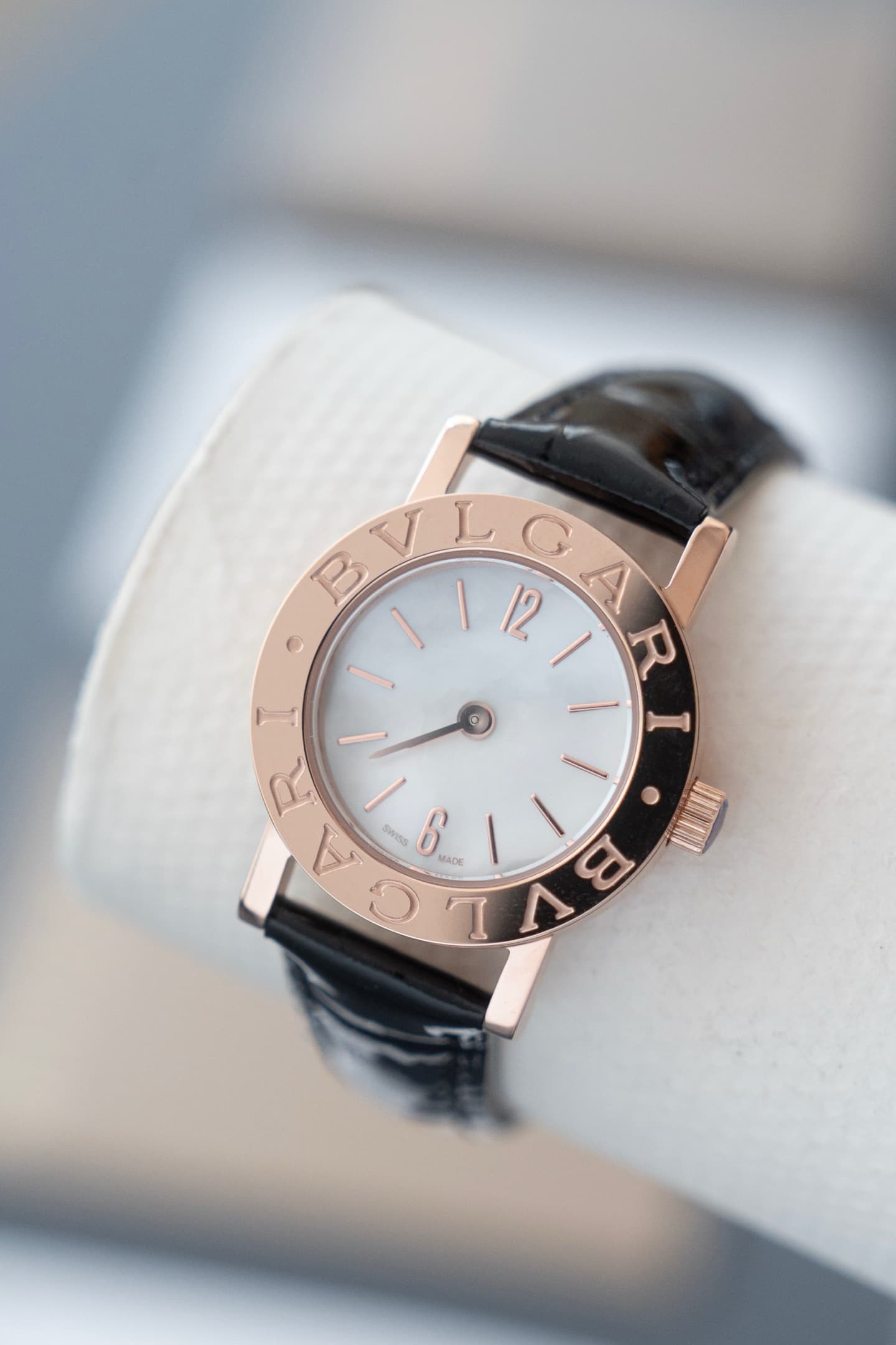 Bottega Veneta Cream Watch