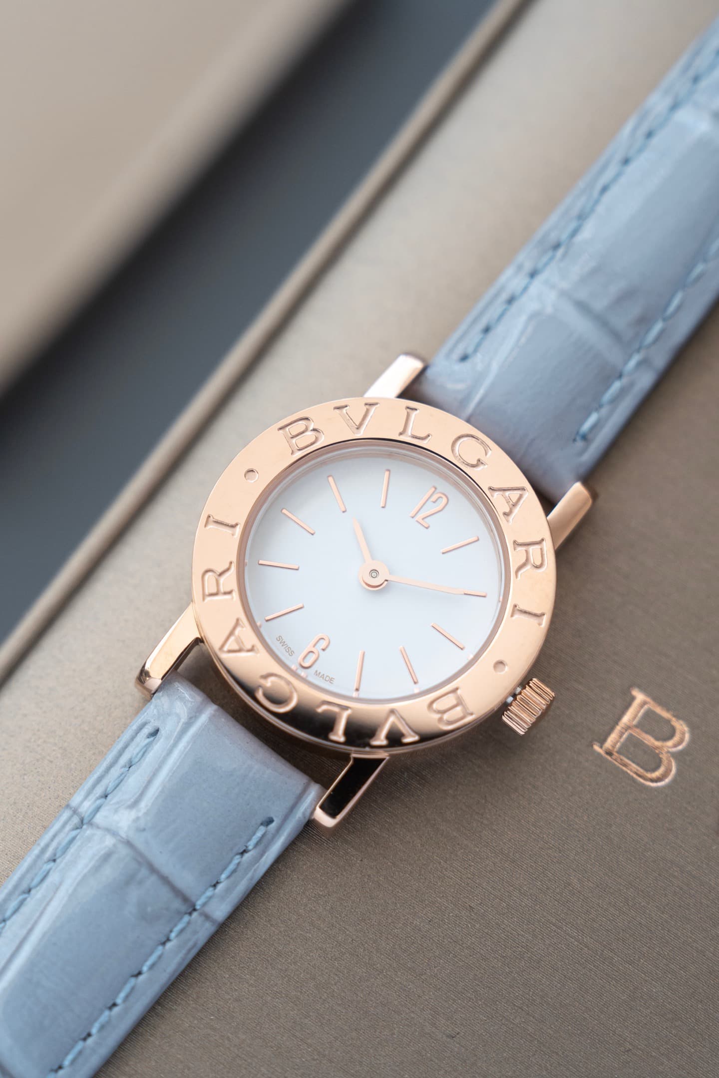 Bottega Veneta Cream Watch