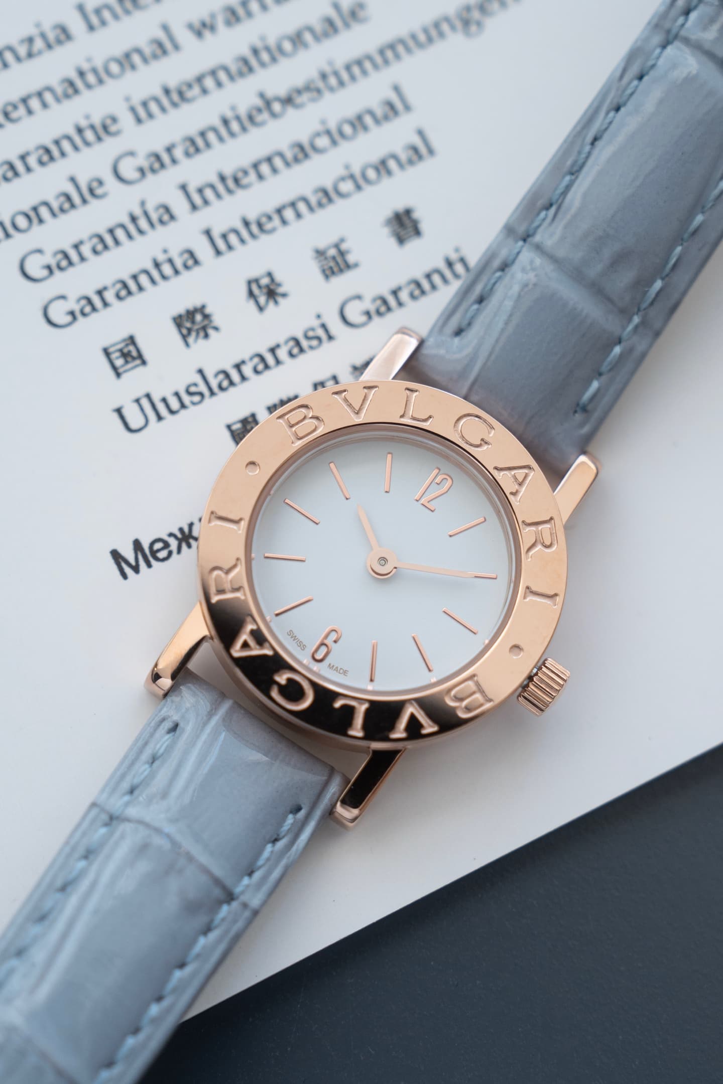 Bottega Veneta Cream Watch