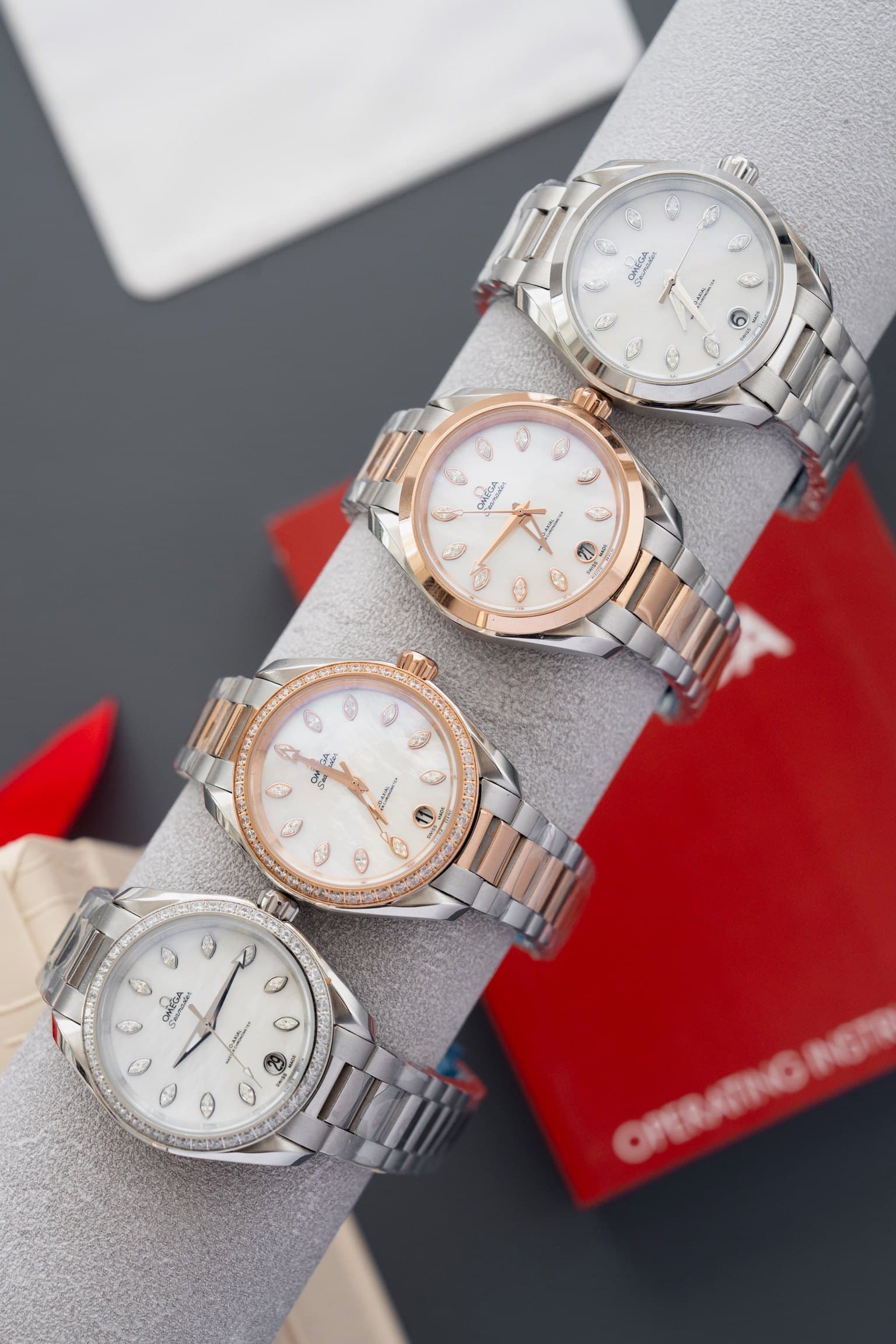 Omega Cream Watch