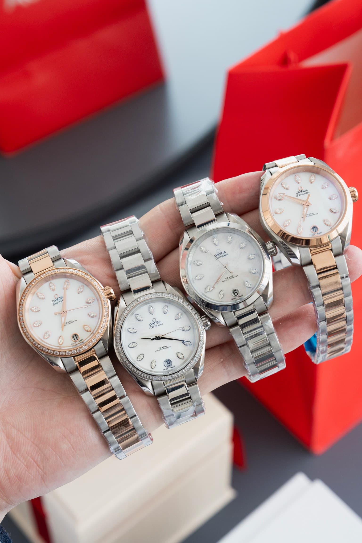 Omega Cream Watch