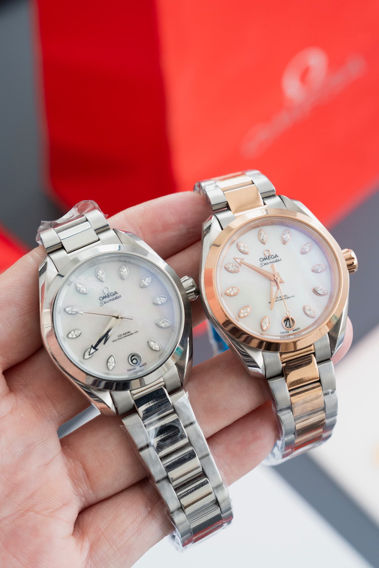 Omega Cream Watch