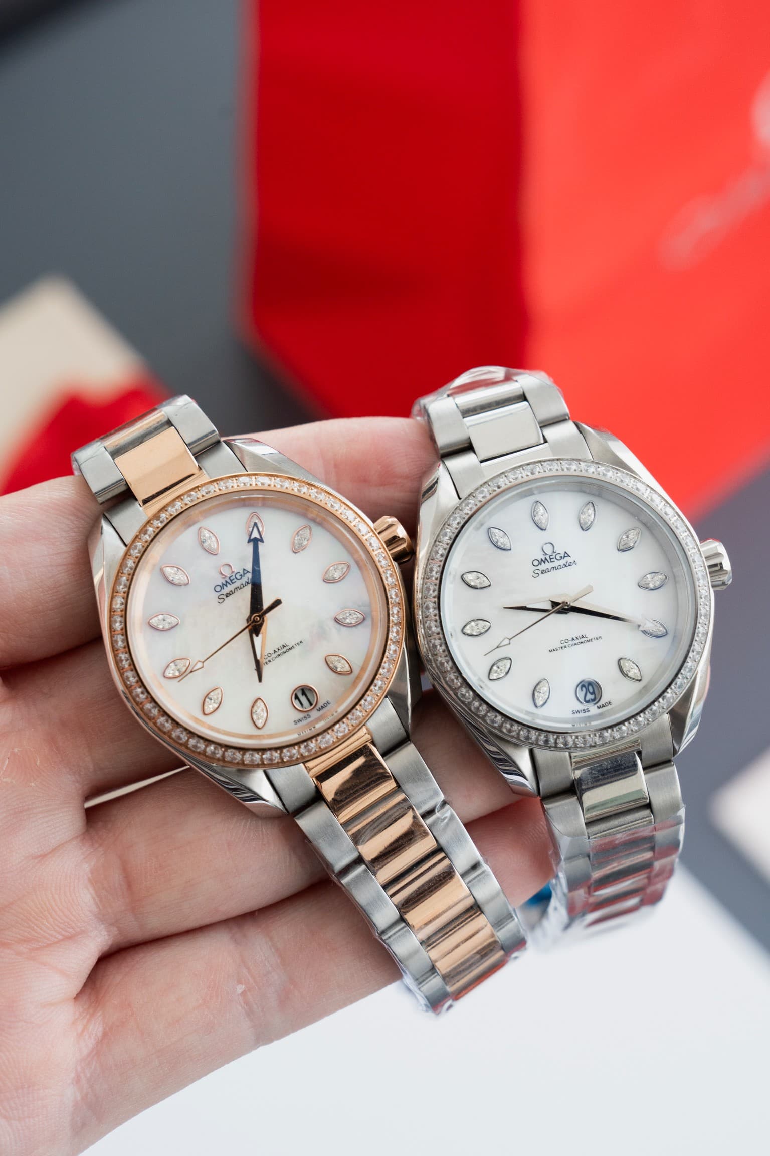Omega Cream Watch