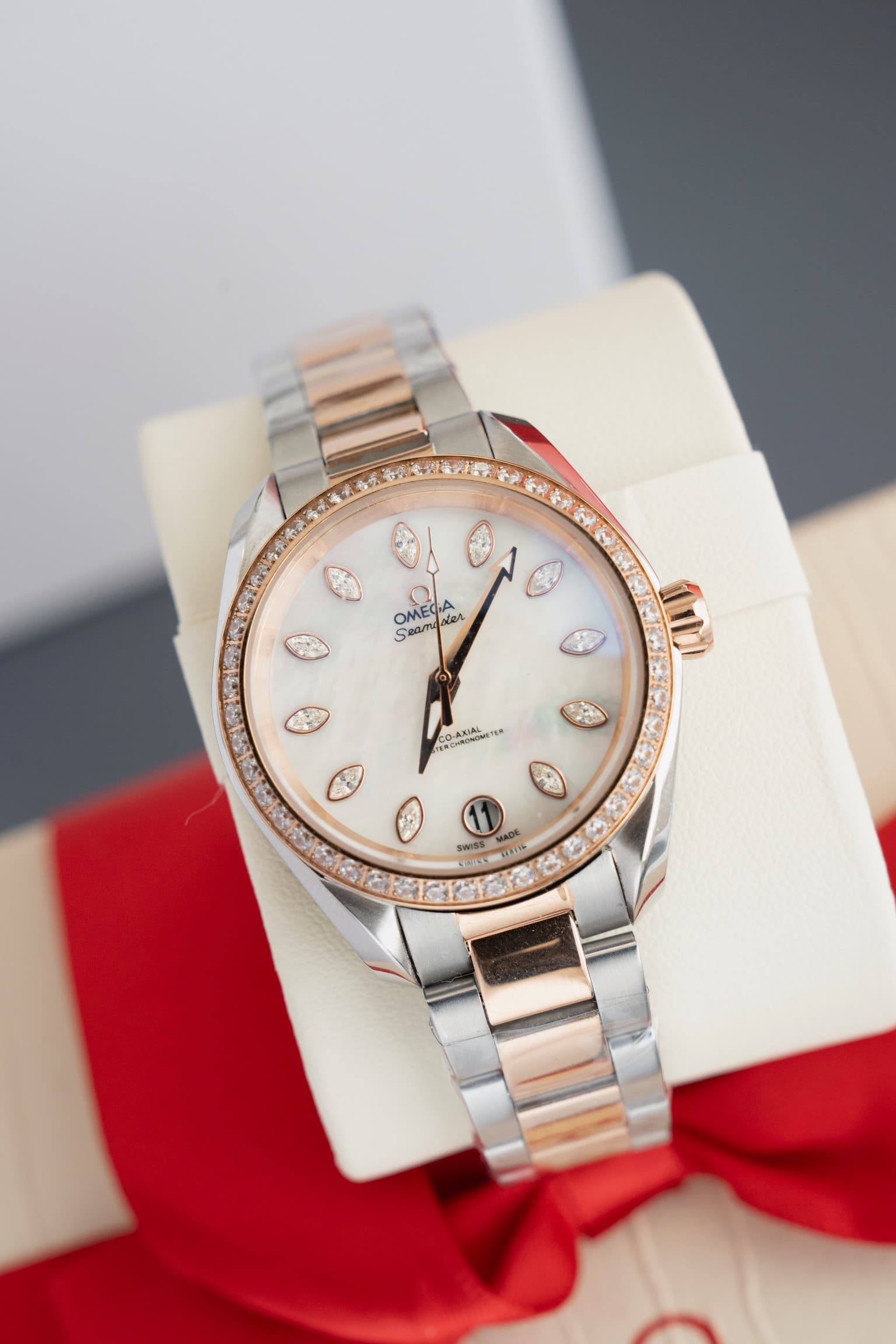 Omega Cream Watch