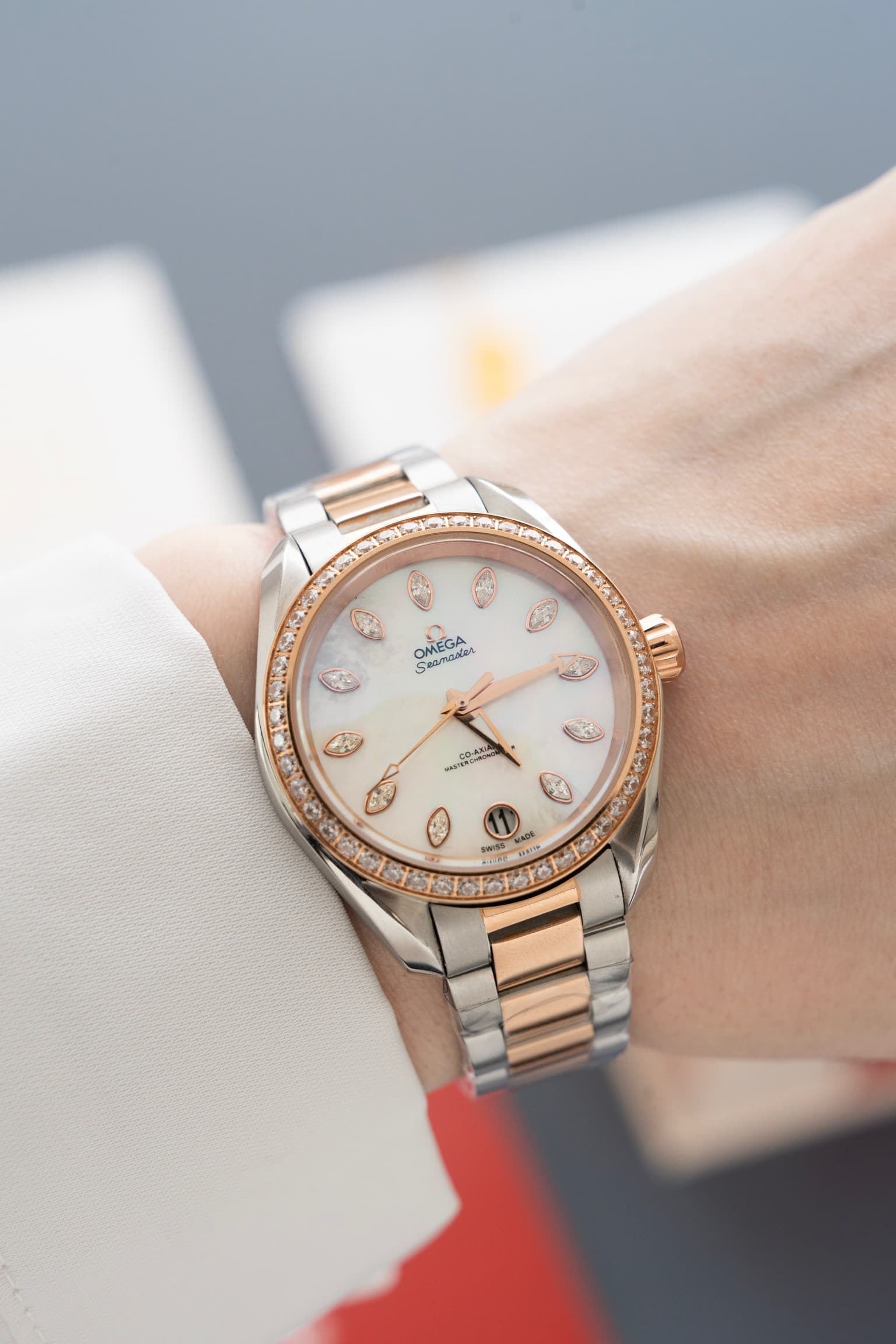 Omega Cream Watch