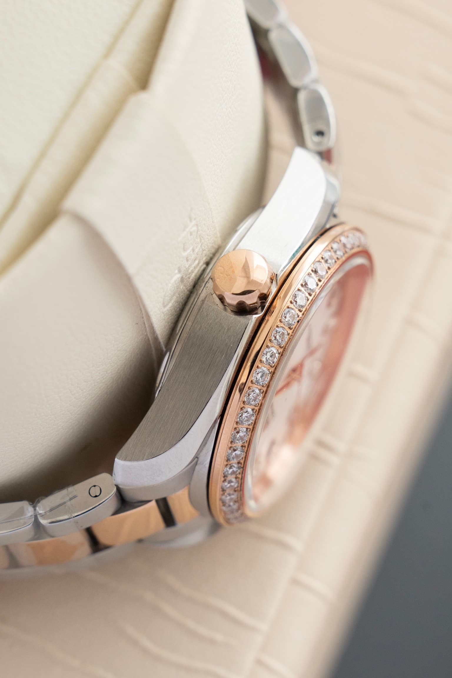 Omega Cream Watch