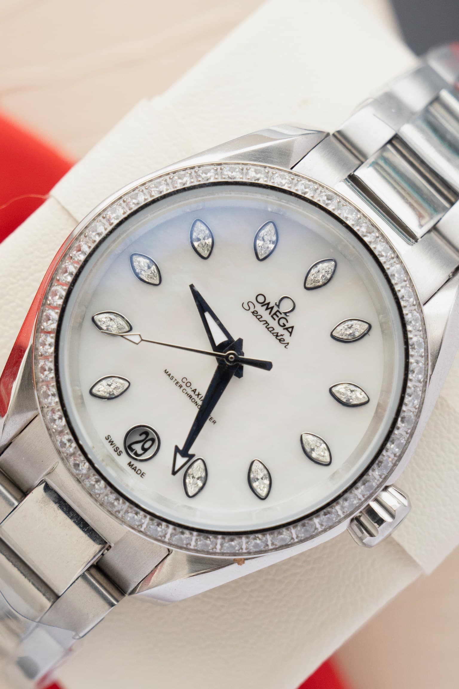 Omega Cream Watch