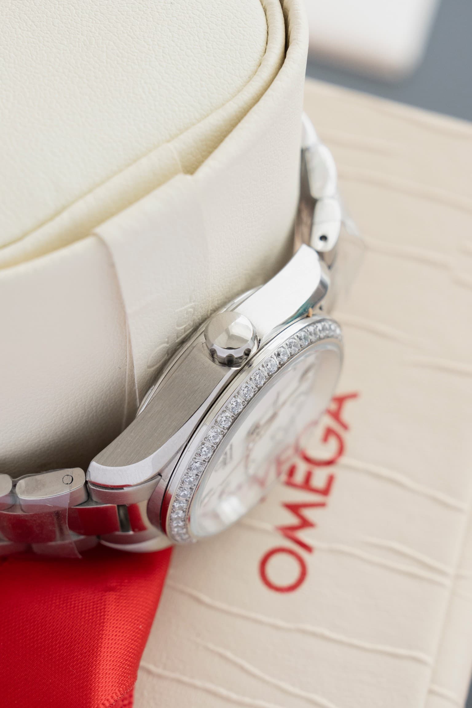 Omega Cream Watch