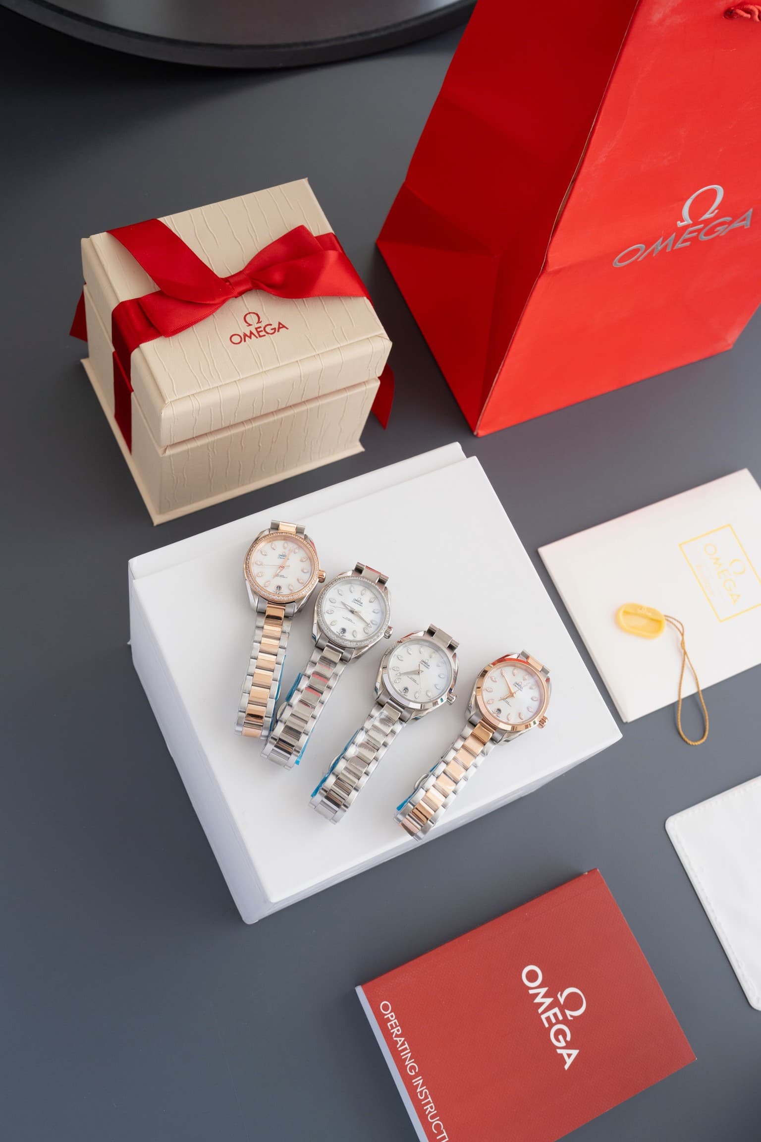 Omega Cream Watch
