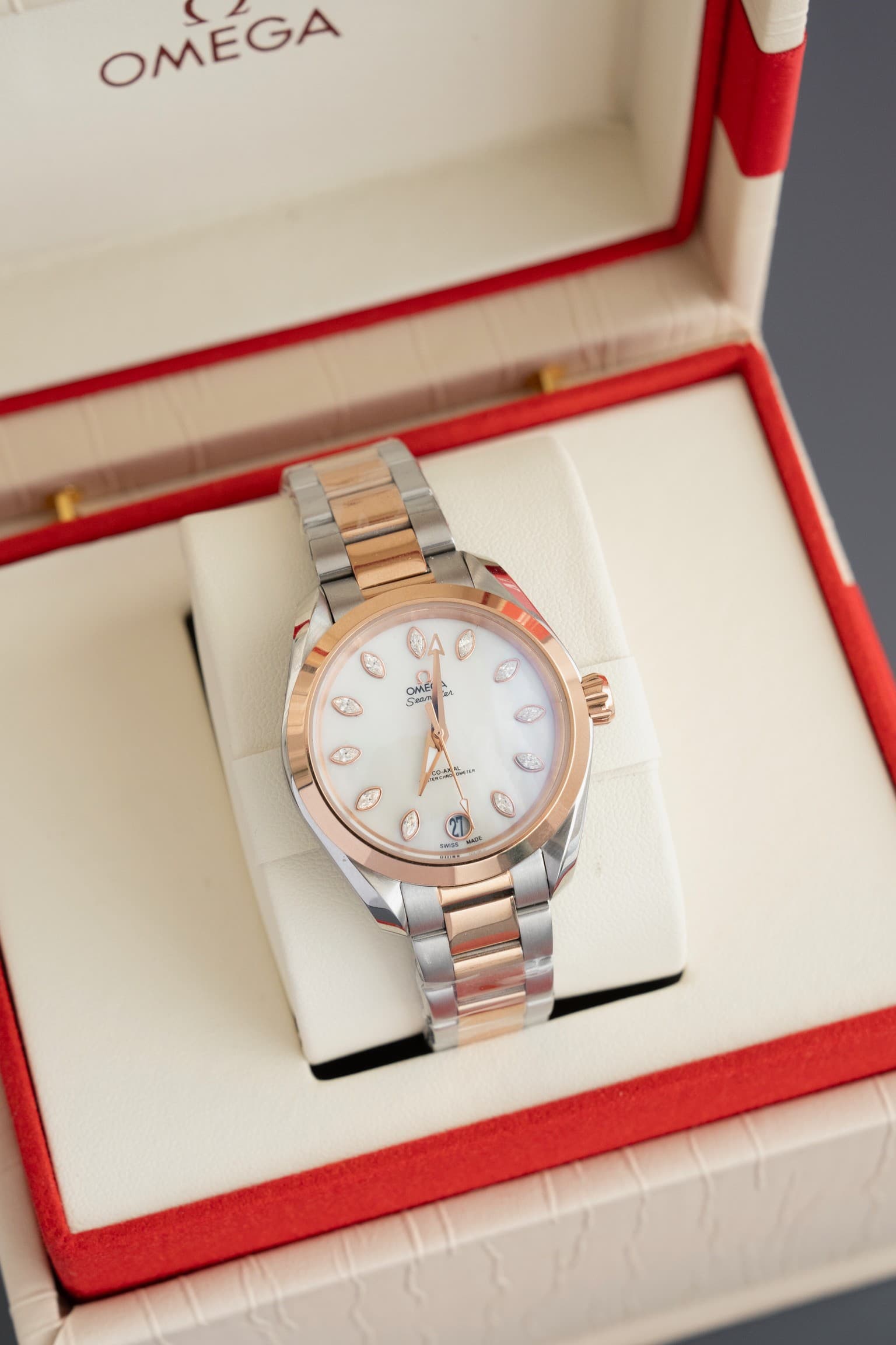 Omega Cream Watch