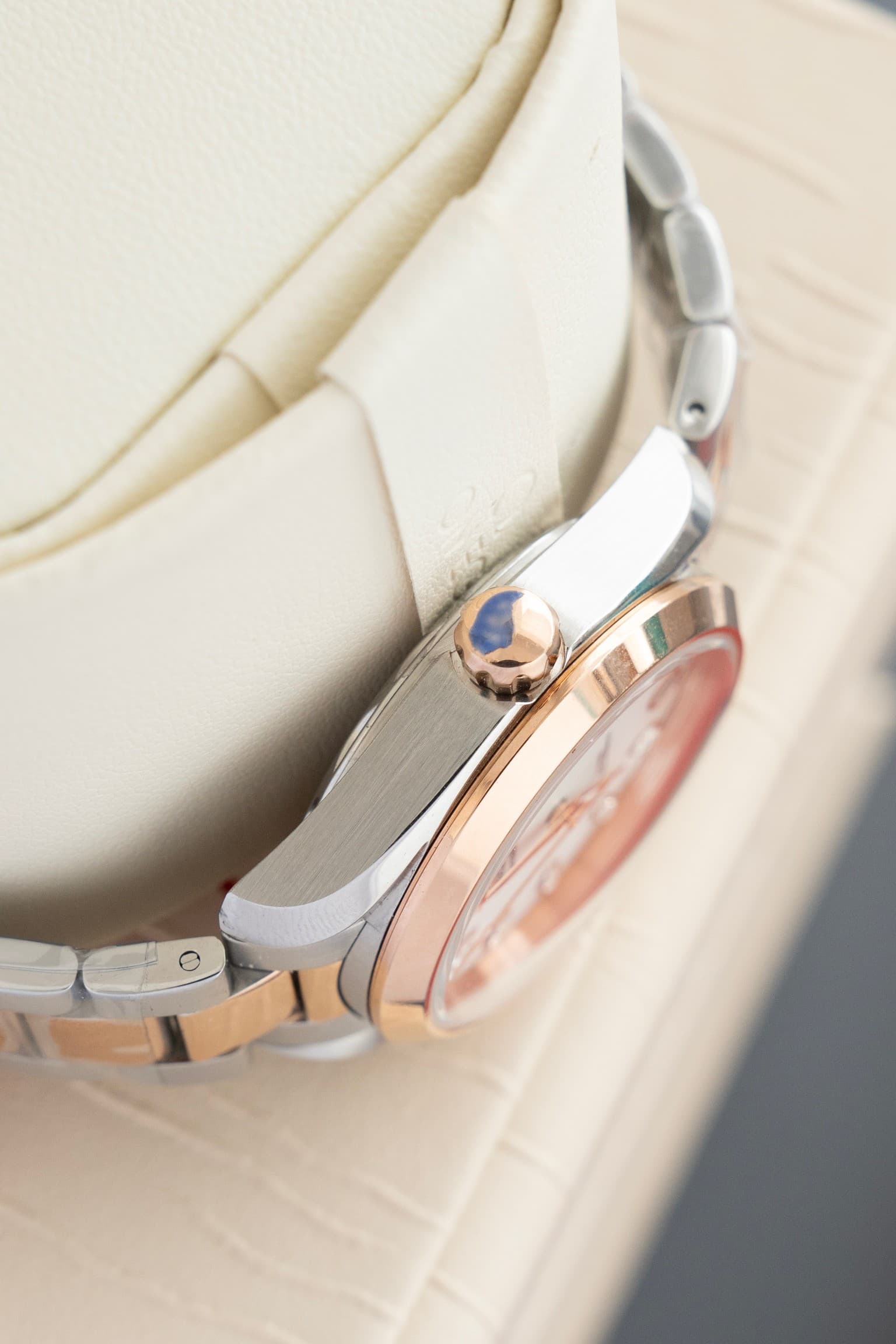 Omega Cream Watch