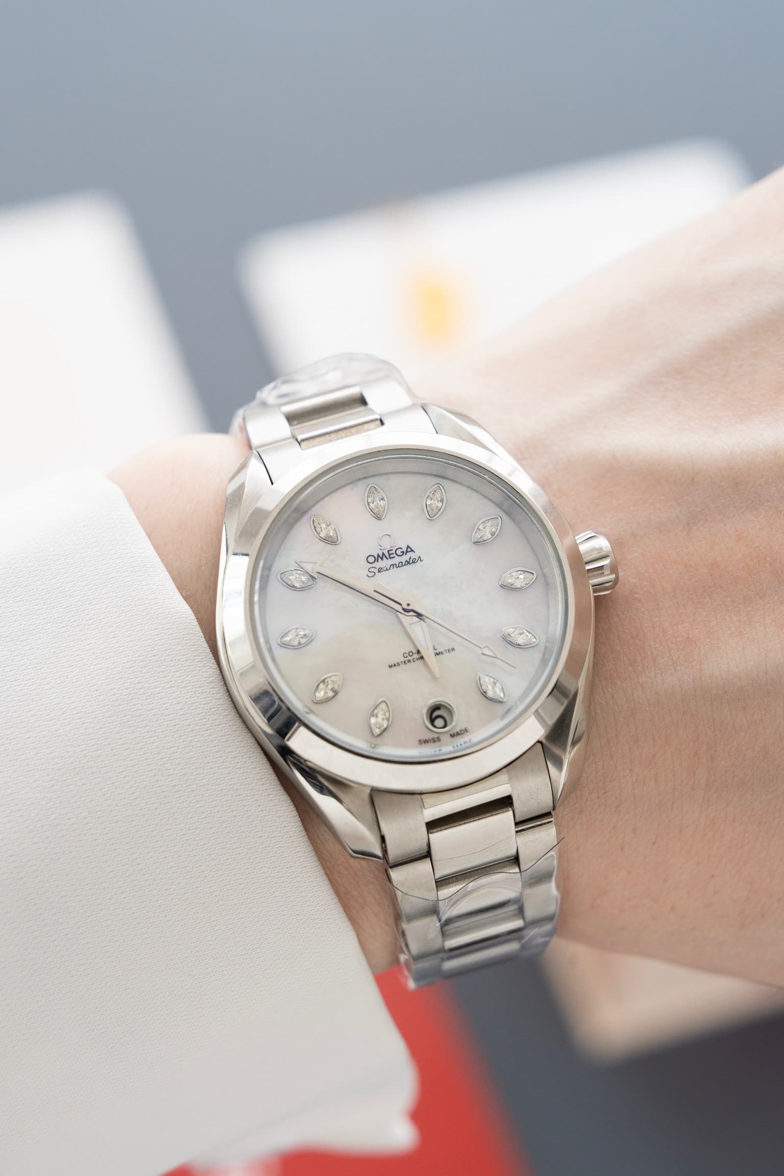 Omega Cream Watch