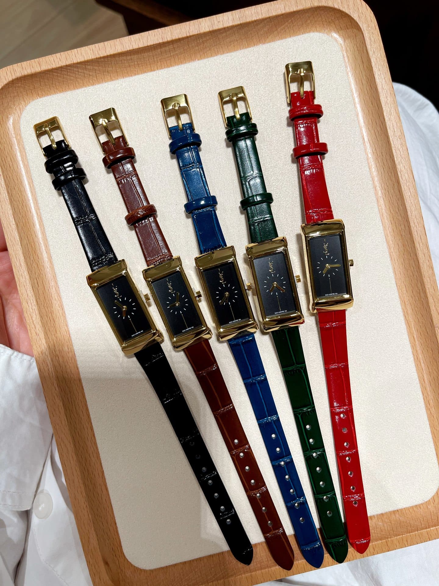 Saint Laurent Red Belt