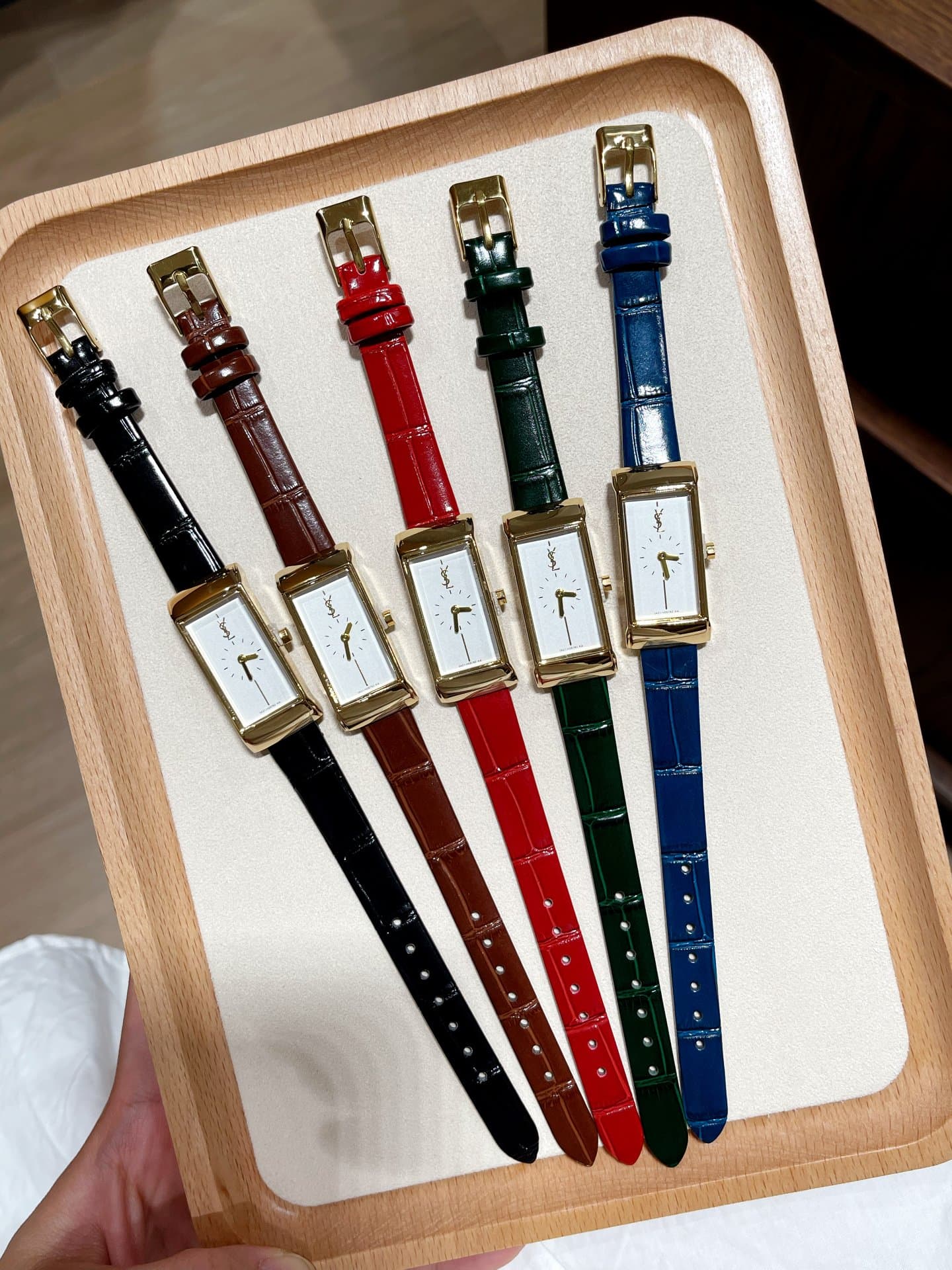Saint Laurent Red Belt